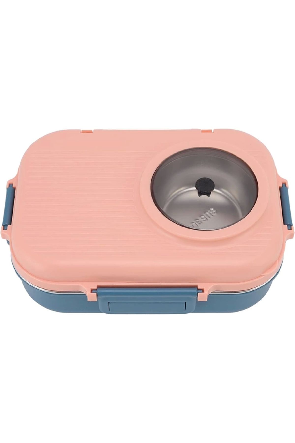 Vagon VAGONLİFE PASLANMAZ ÇELİK BÖLMELİ YEMEK KABI - LUNCH BOX  BL70010 900 ML PEMBE