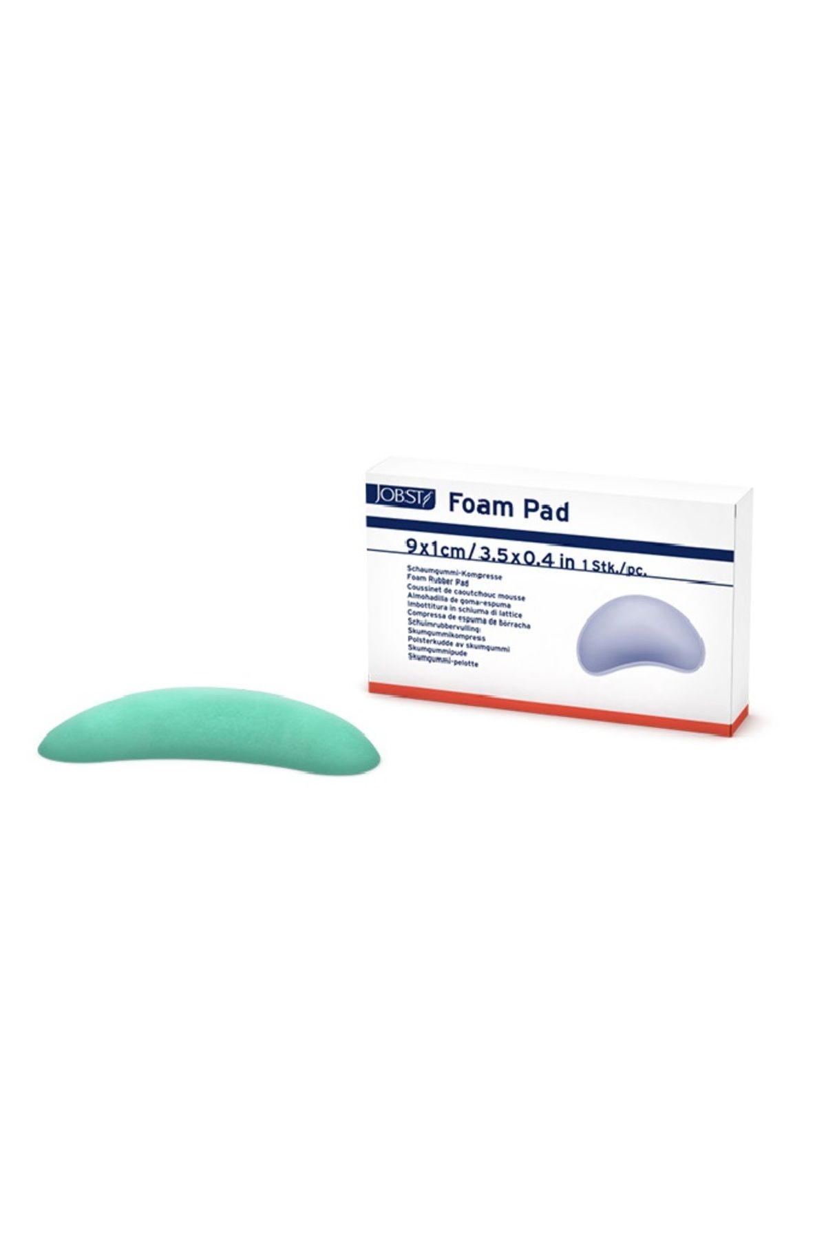 JOBST Foam Kidney 9cm x 1cm Böbrek Ped