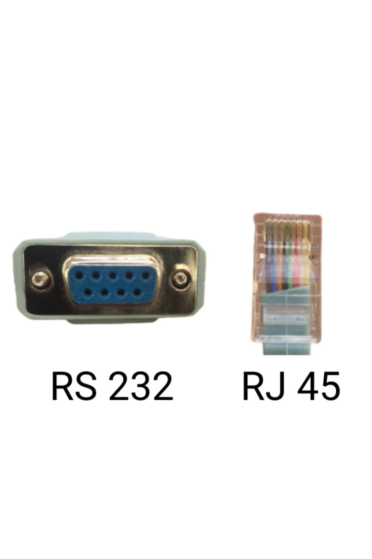 KEEPRO Rj45 To Rs232 Com Çevirici