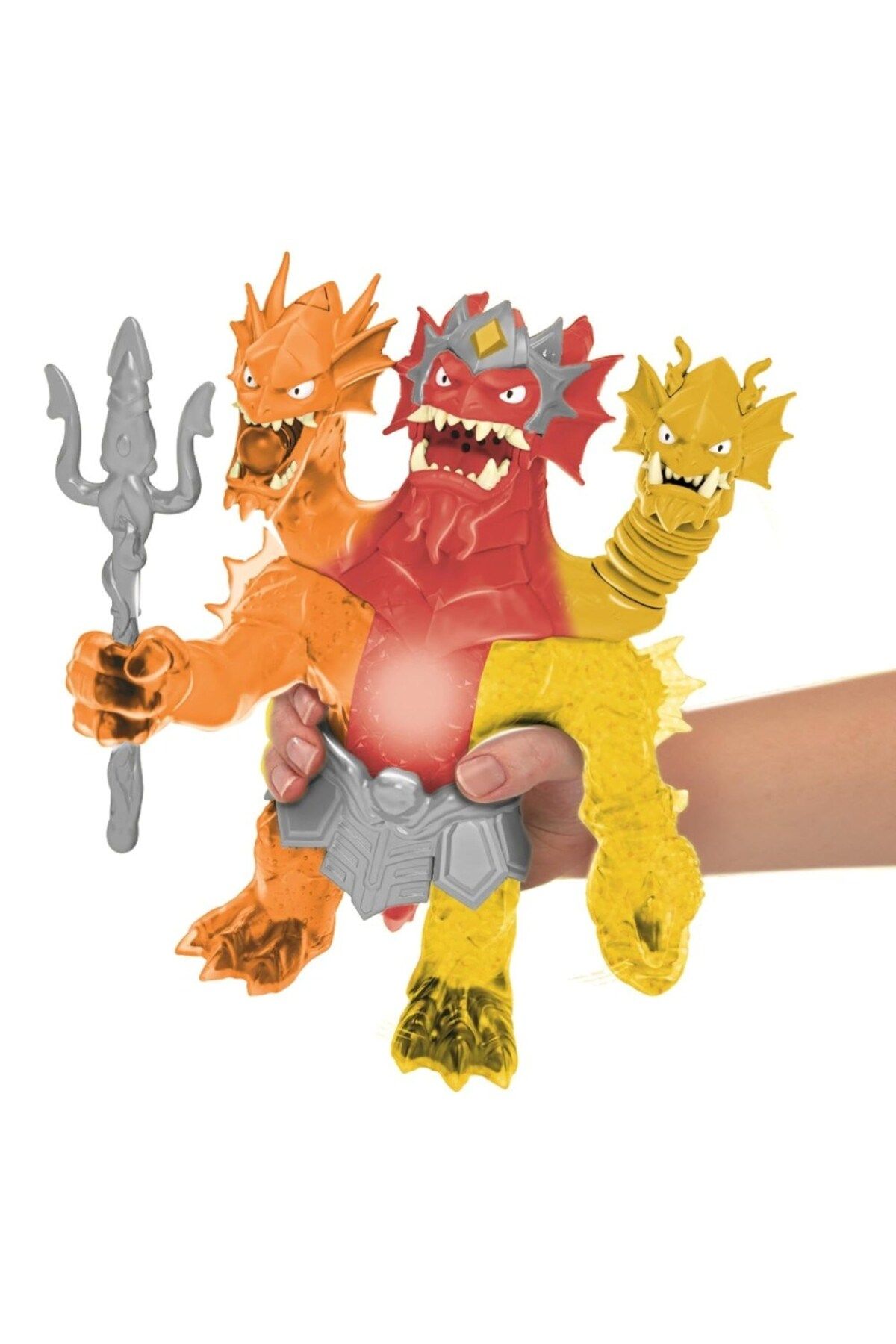 Goojitzu-Heroes of Goo Jit Zu Stretch Strikers King Hydra Figure 5