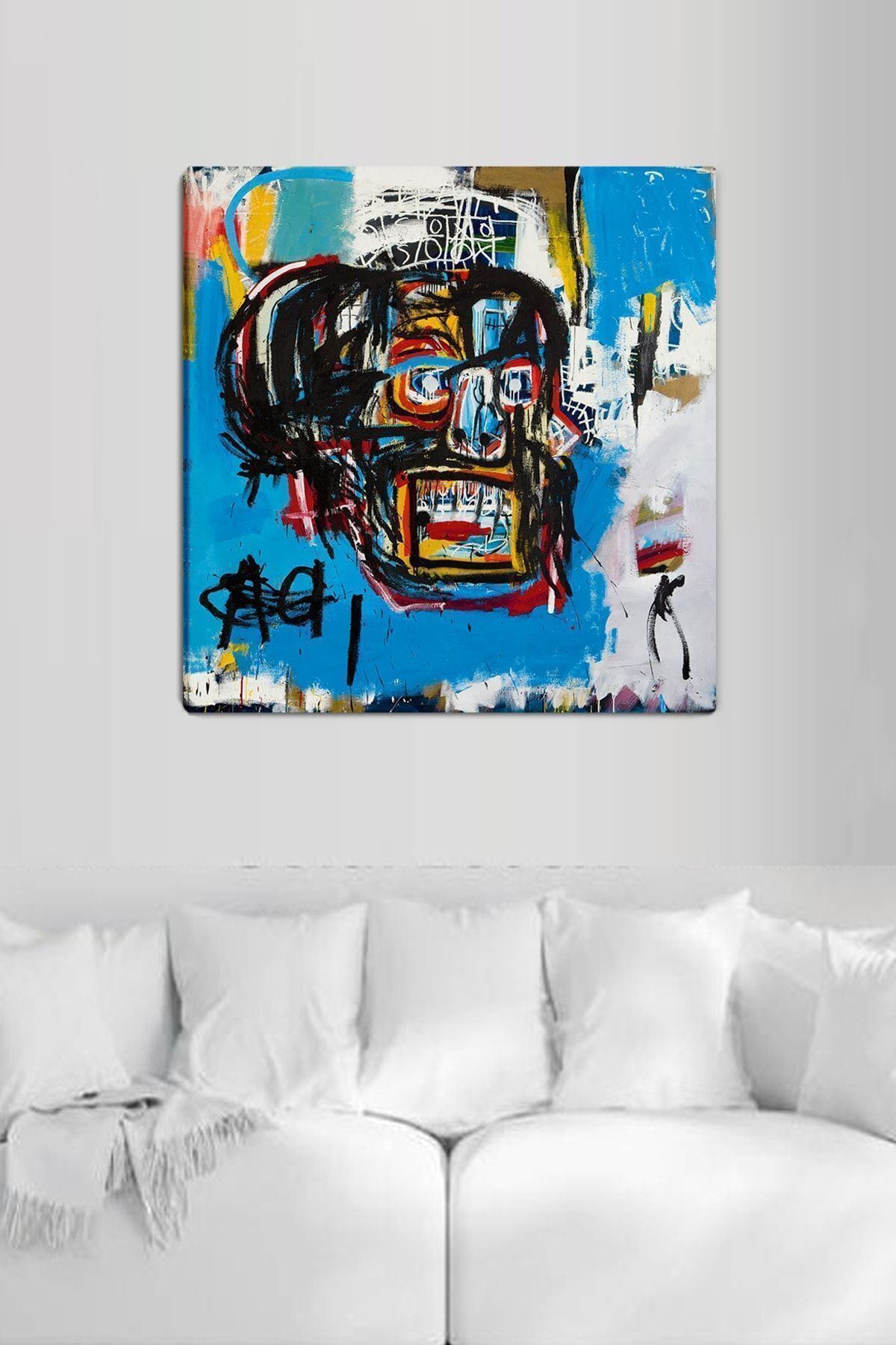Vividale No Name Jean Michel Basquiat Kanvas Tablo