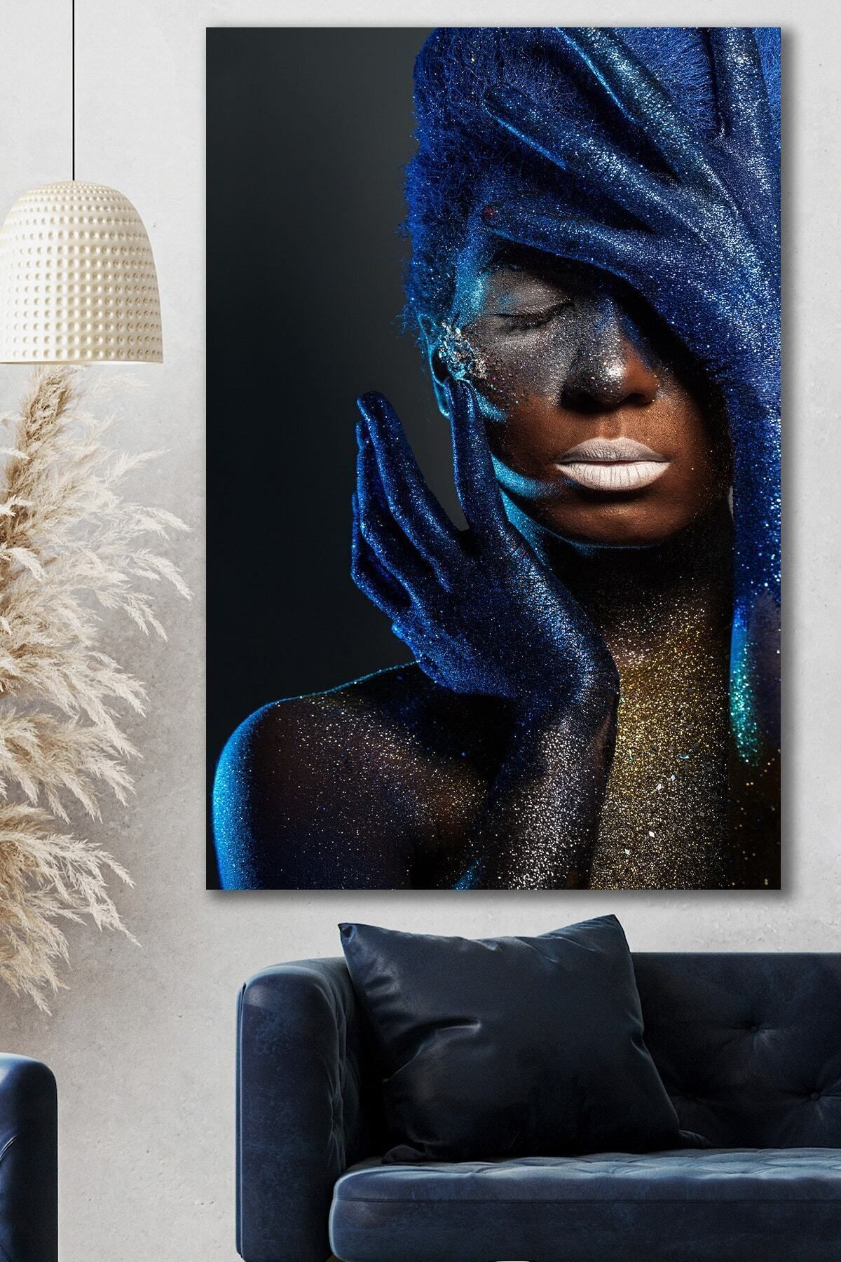 Vividale Blue Look Kanvas Tablo