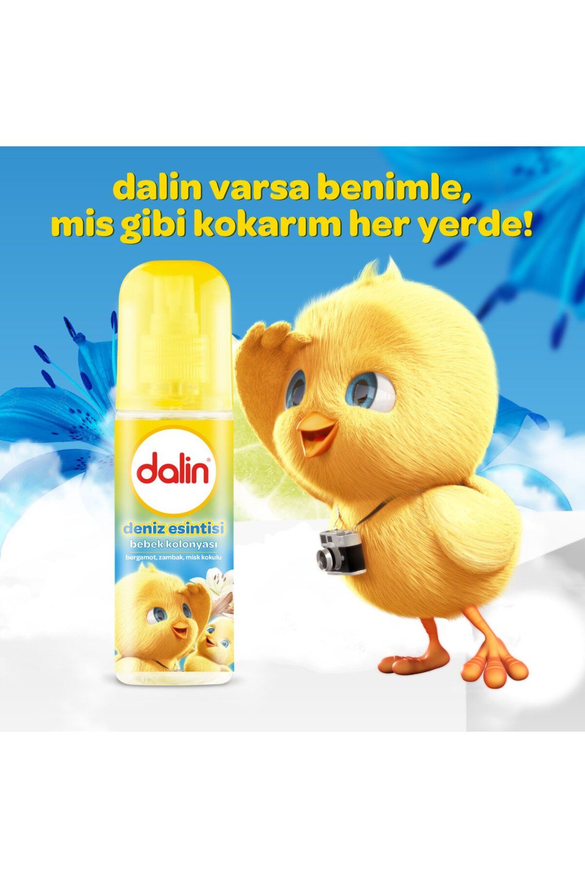 Dalin x 4 Adet Deniz Esintisi Kolonya 150 ml