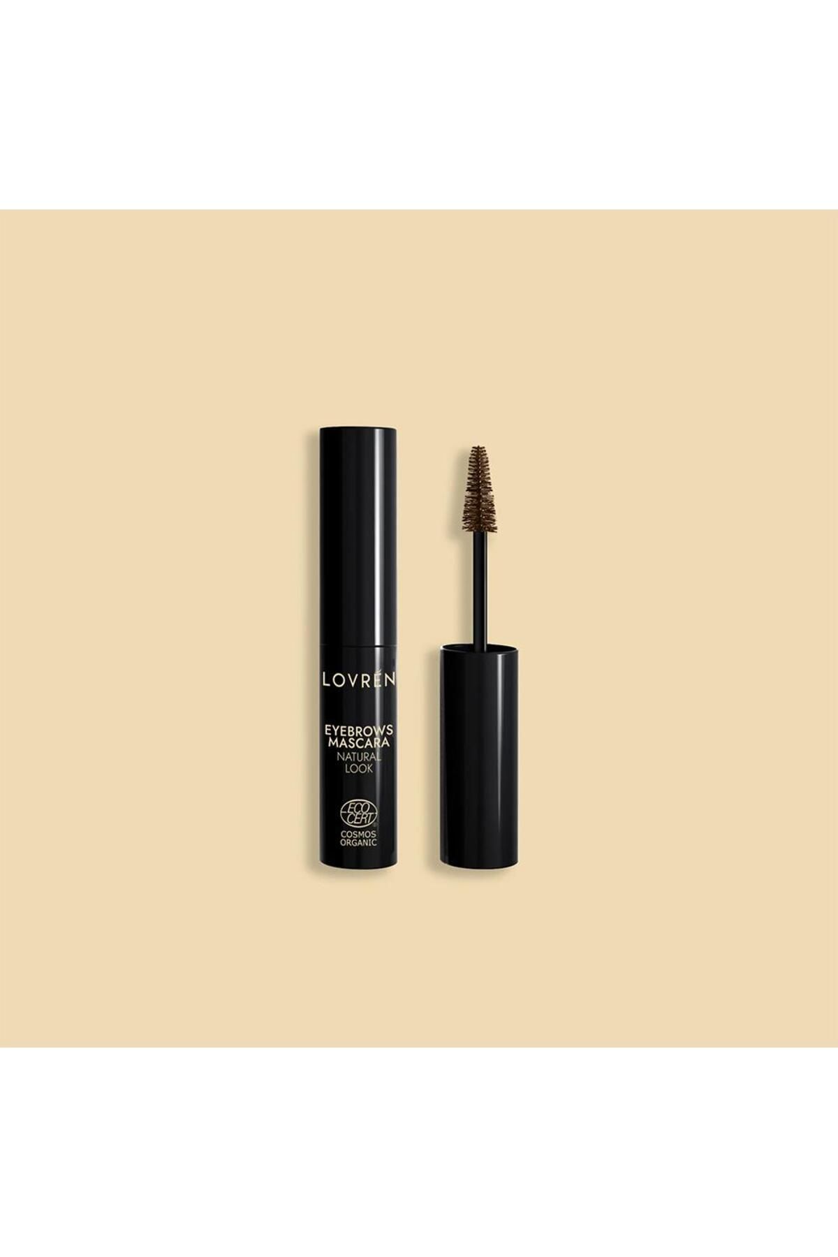 lovren Organic 03 Natural Look Eyebrow Mascara Naturel Görünüm Kaş Maskarası 5ML