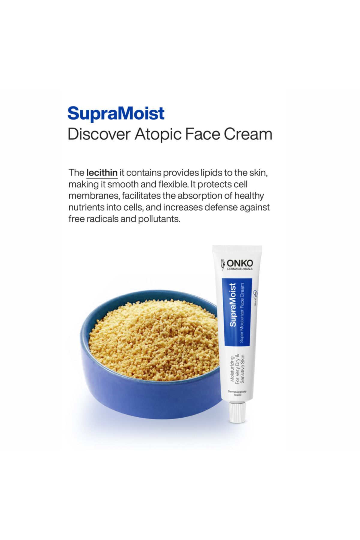 Onko Dermaceuticals-SupraMoist Super Moisturizer Gesichtscreme, fortschrittliche Hautpflege mit Serum für das Gesicht, Hyaluronsäure, Akne 4