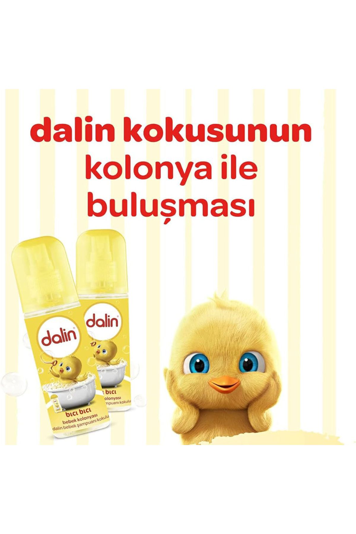 Dalin x 2 Adet Bıcı Bıcı Kokusu Kolonya 150 ml