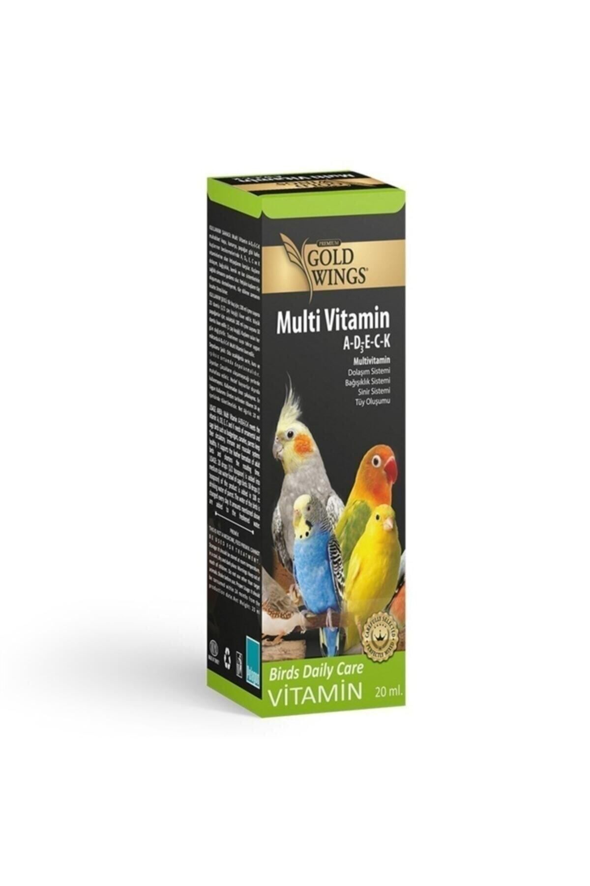 Gold Wings Premium Multivitamin (TÜY OLUŞUM DESTEK.) 20cc