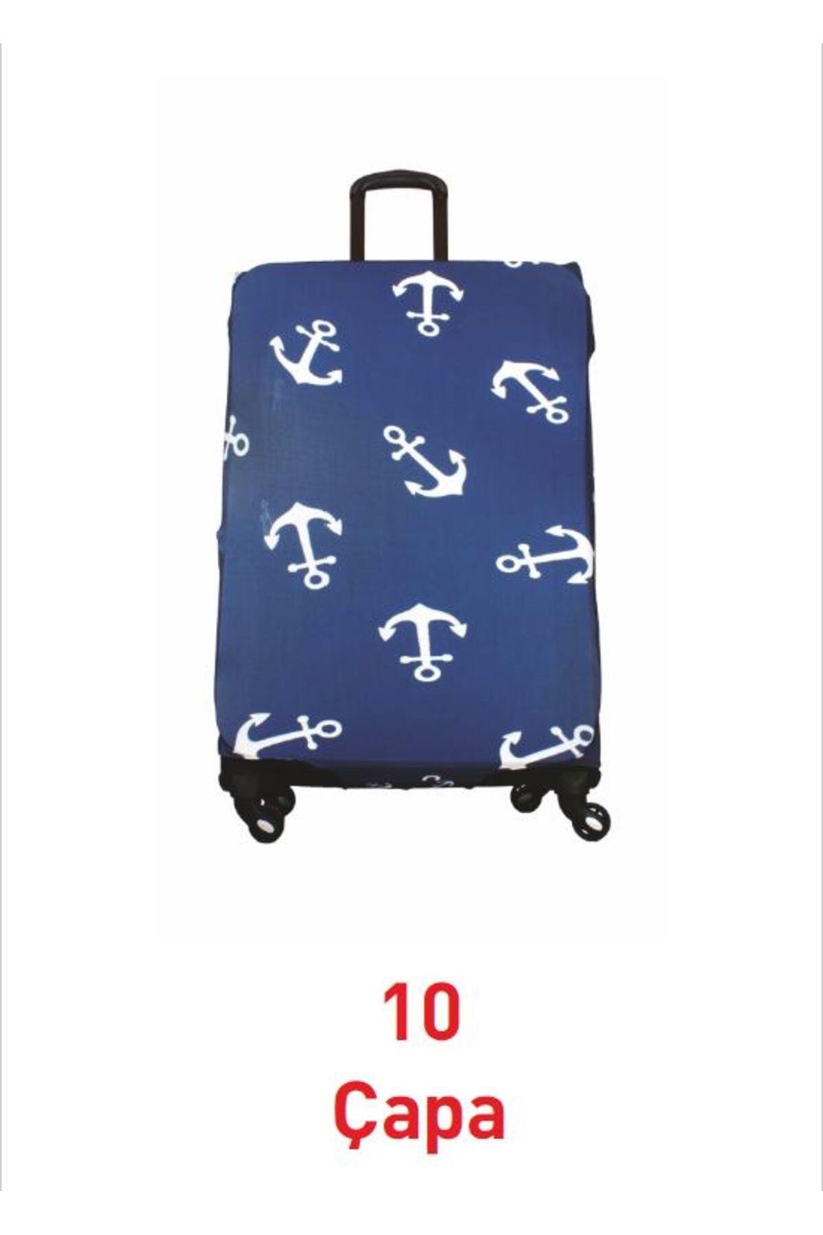 MY SARACİYE-My 10 Anchor - Saddleboard, Suitcase and Cabin Size Case Set 4