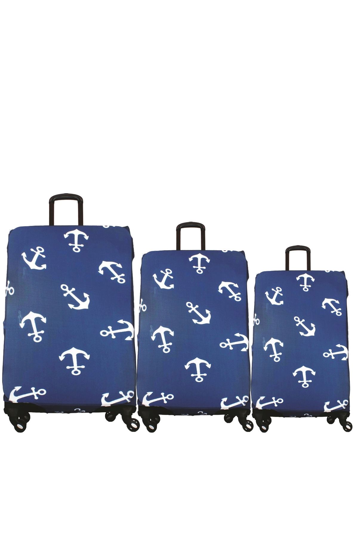 MY SARACİYE-My 10 Anchor - Saddleboard, Suitcase and Cabin Size Case Set 1