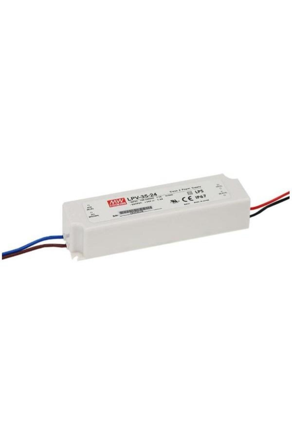 Meanwell Led Driver Mw-lpv-35-24 24v 1,5a Sabit Voltaj