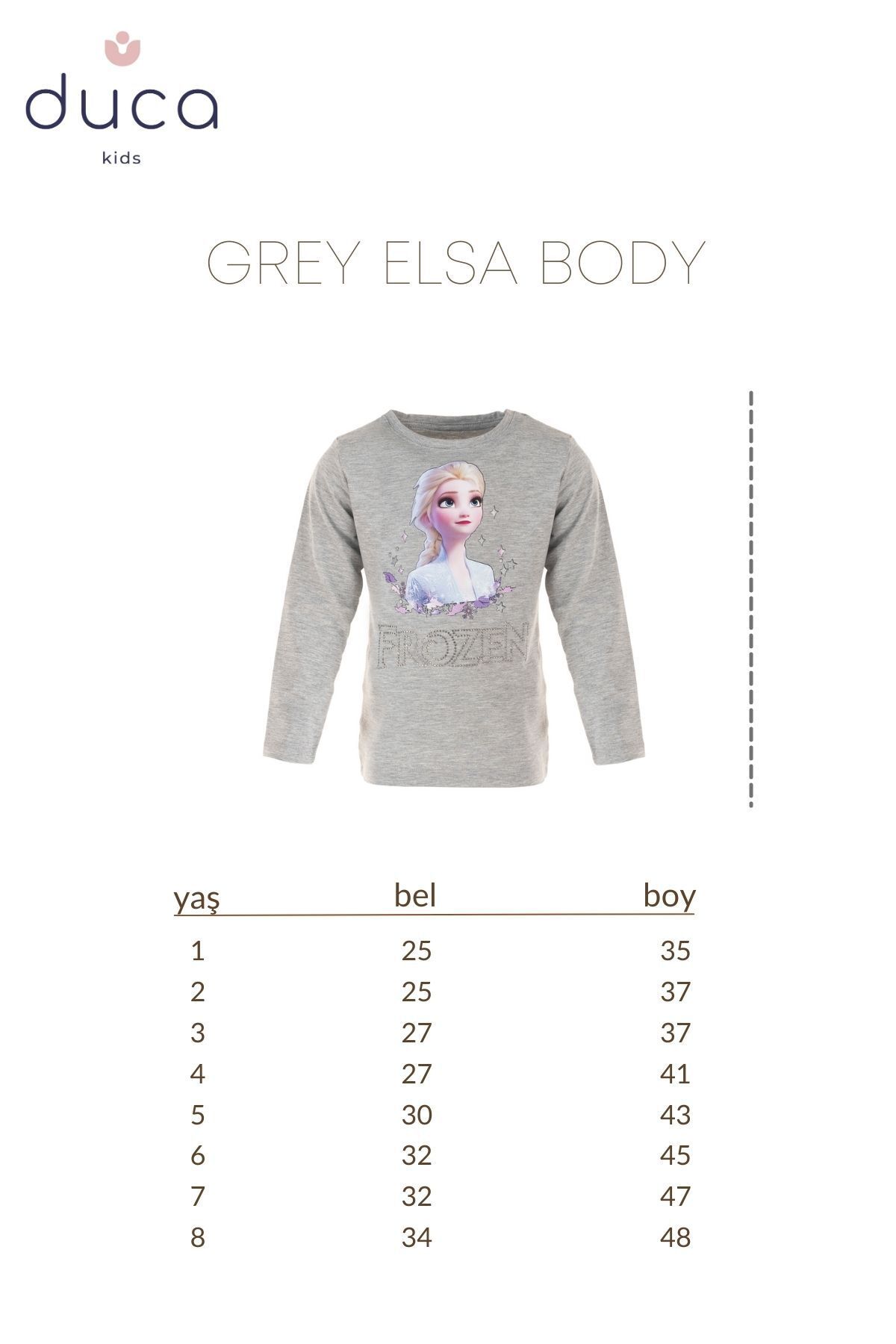 DUCA-Elsa Printed Long Sleeve Body 4