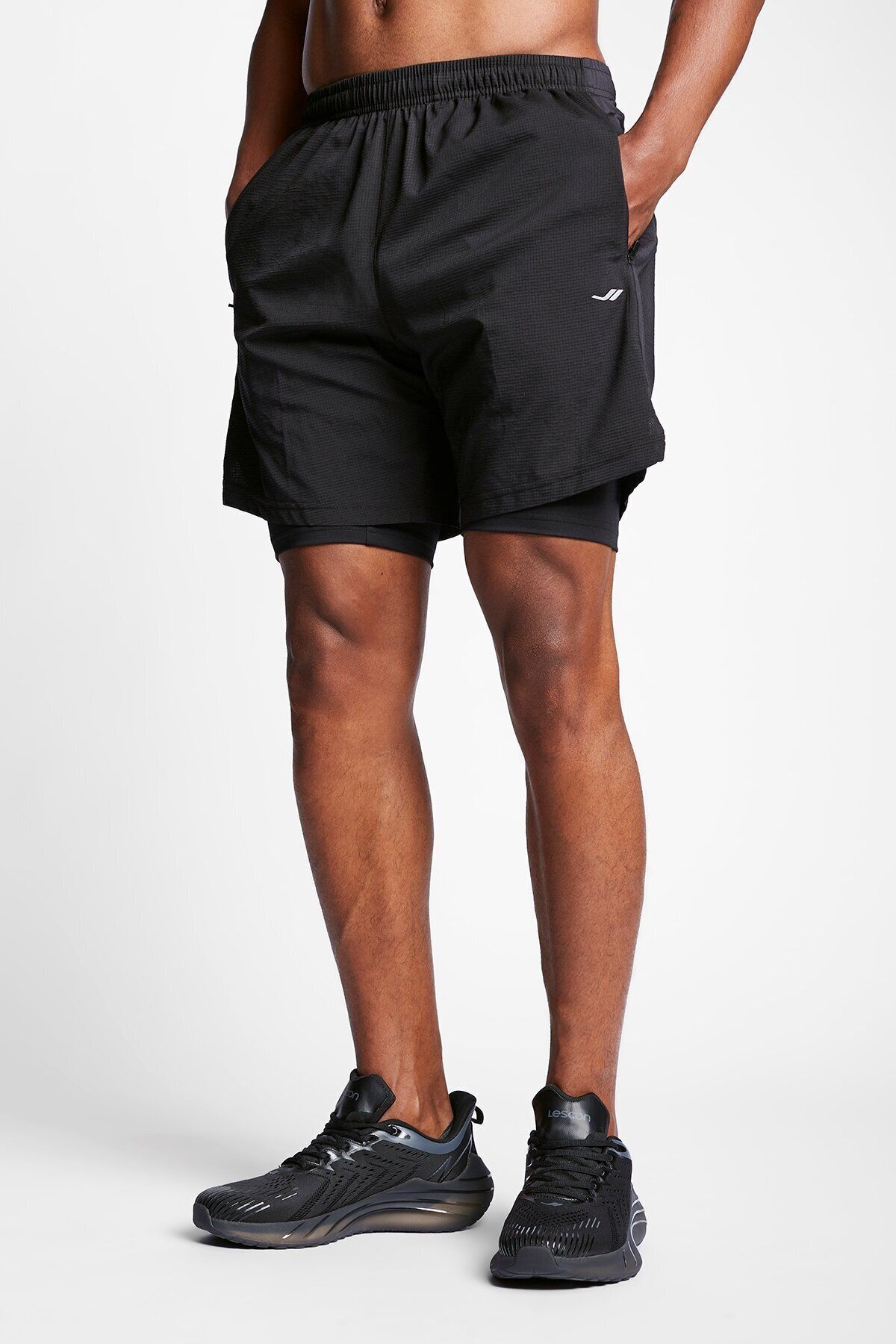 Lescon-23b-1007 Running Tights Shorts 4