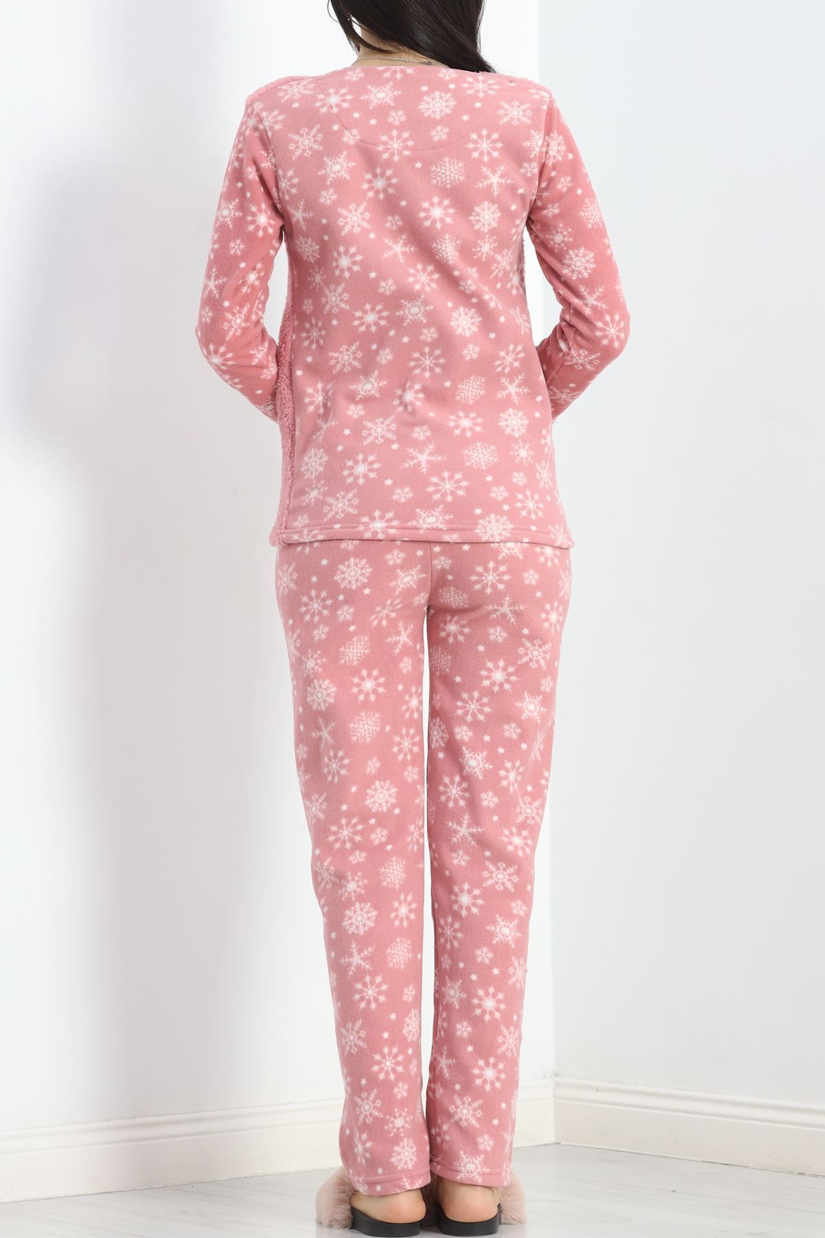 Joyboyshop-Pink Fleece Pajama Set - 19215.1048. 4