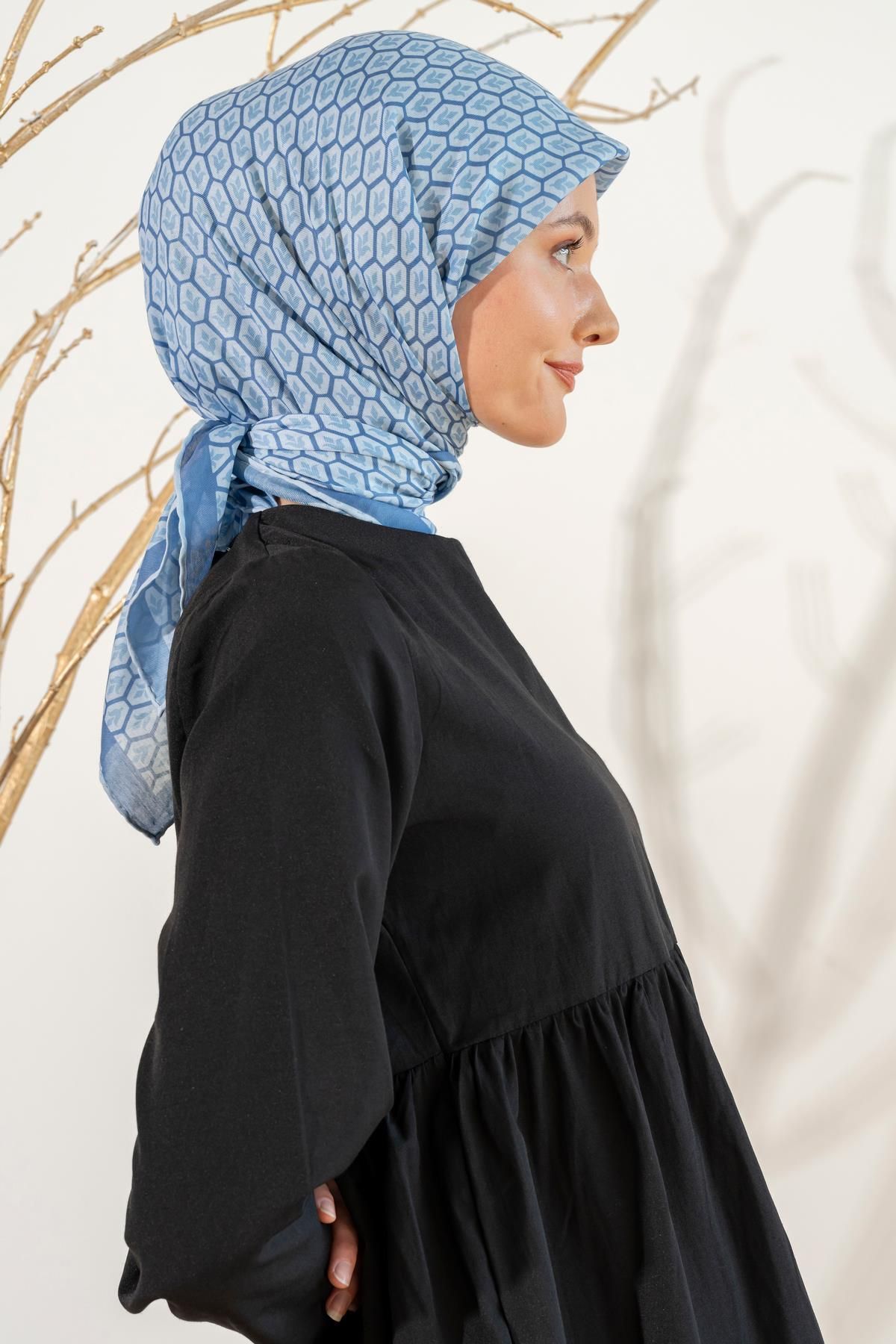 روسری زنانه الگوی لاله نرم JAWEL