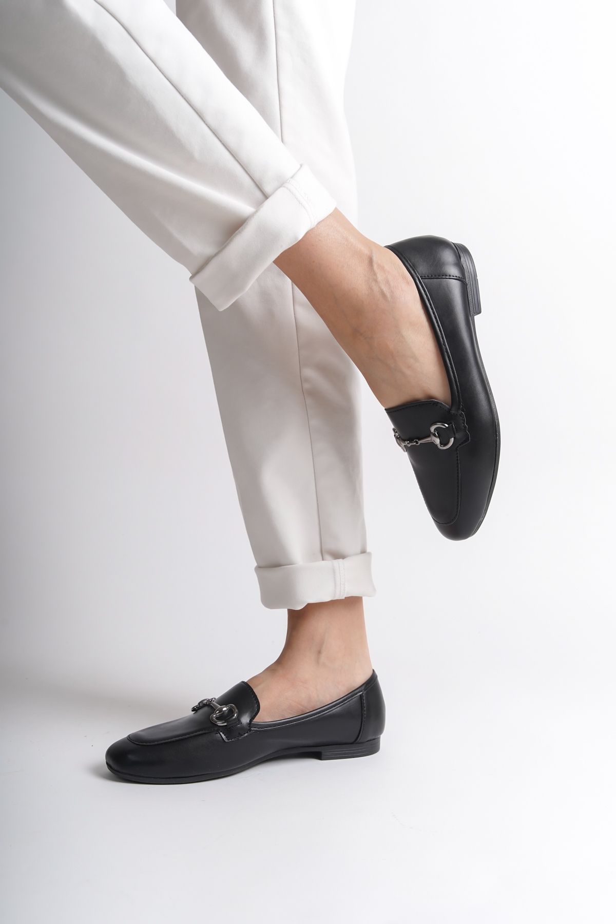بابیت مشکی زنانه Lofer Tokali اورجینال Capone Outfitters
