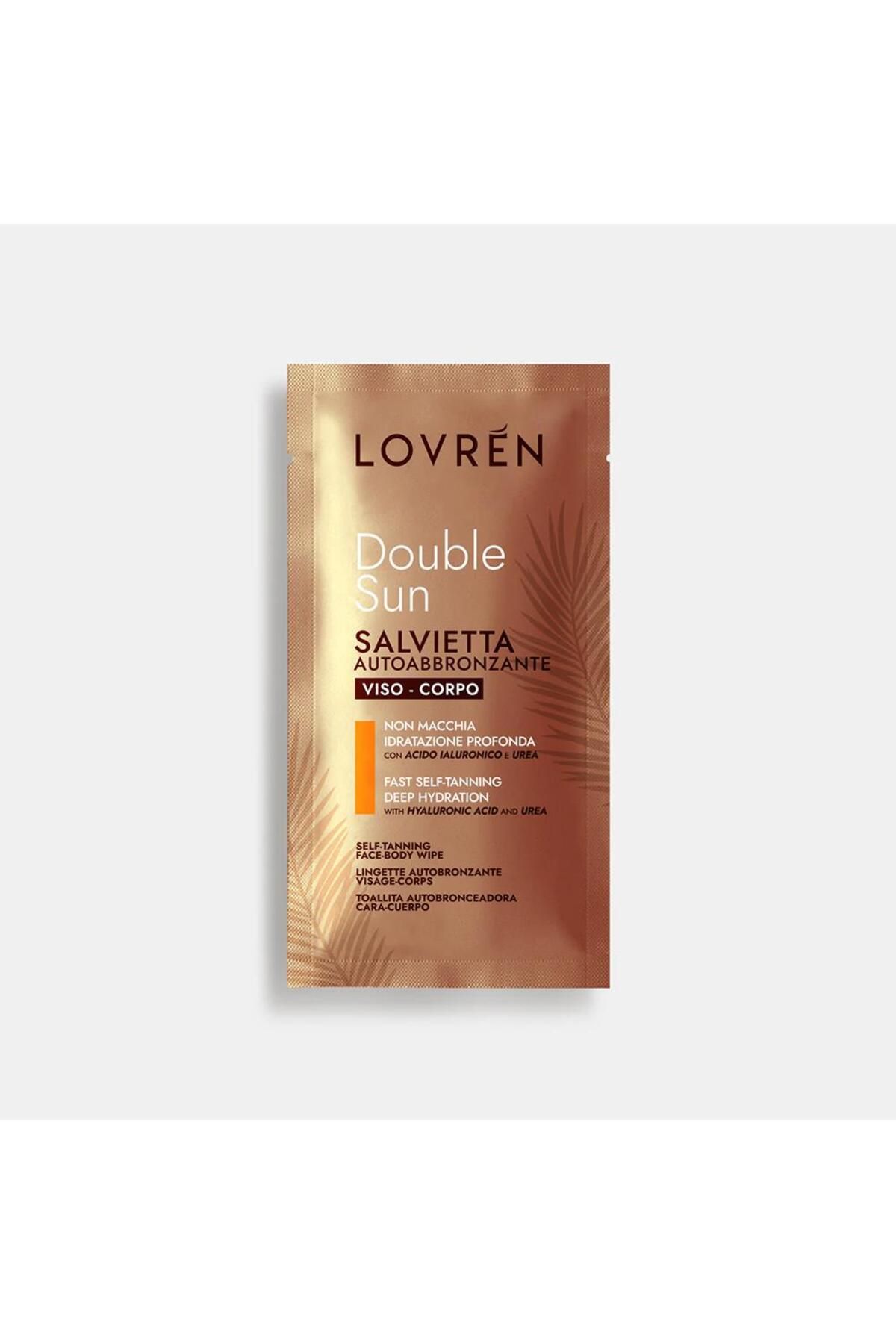 lovren Solaire DoubleSun Self Tanning Wipe Bronzlaştırıcı Mendil