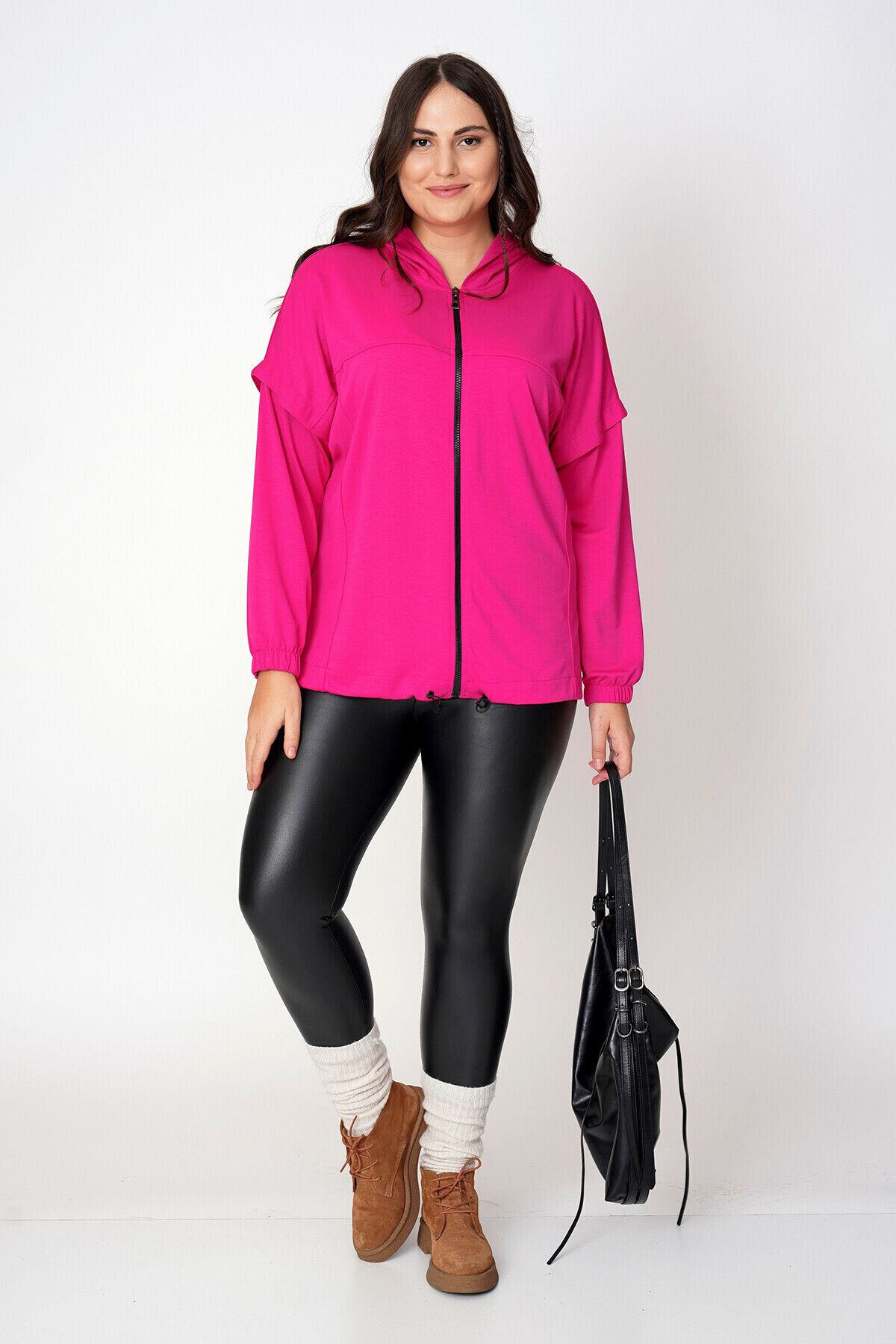 Büyük Moda-CARDIGAN CU TEXTURA MOALE 5