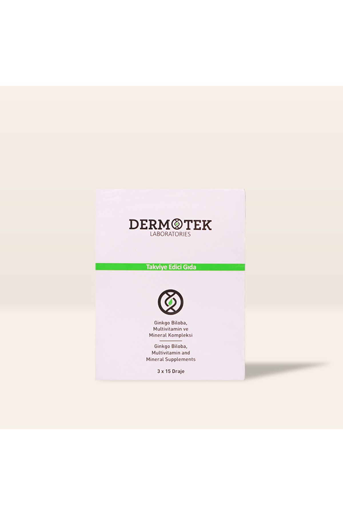 Genel Markalar Dermotek Multikompleks Saç Vitamini Biotin, Selenyum, Ginkgo Biloba, Keratin Içeren 45 Draje