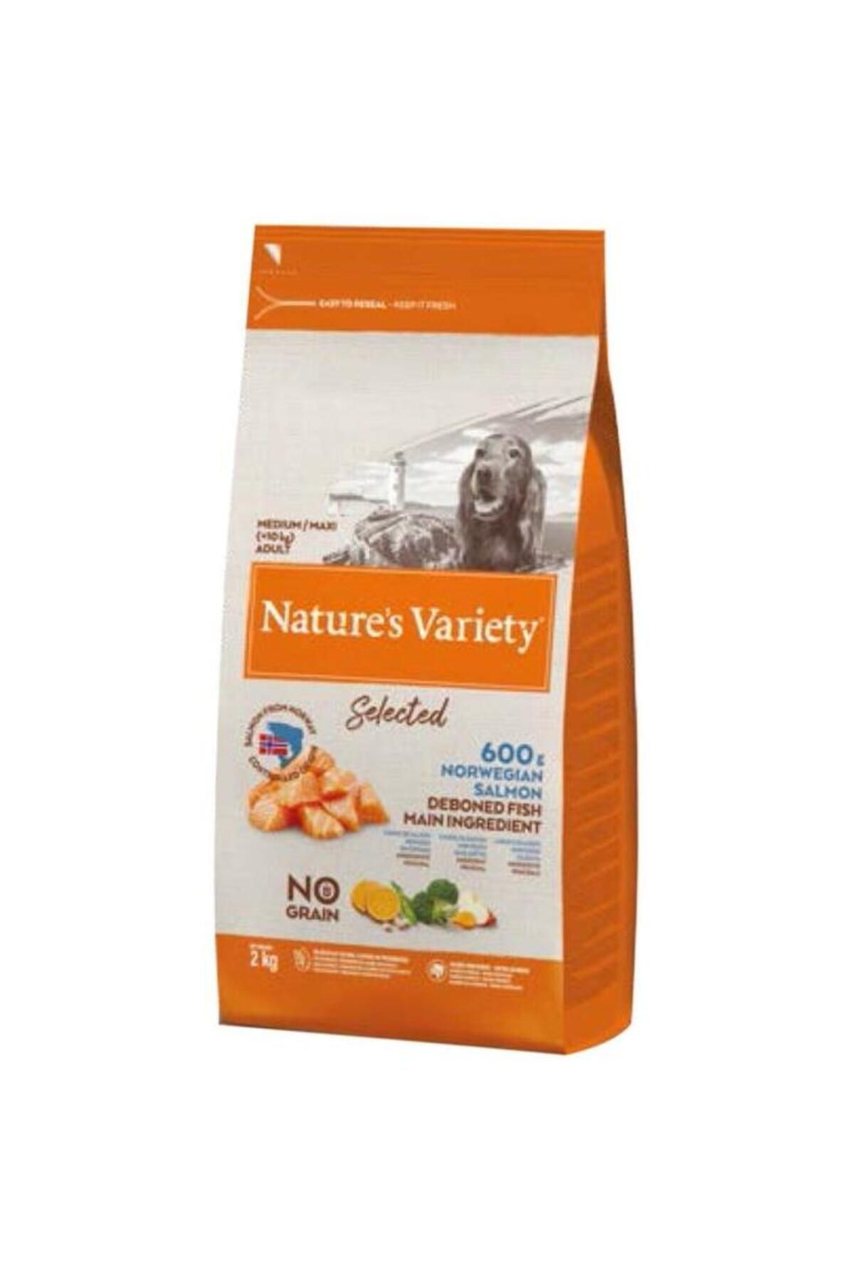 NATURES VARİETY Natures Variety Norveç Somonlu Orta ve Büyük Irk Yetişkin Köpek Maması 2 Kg - 241-927128 - Petshopun
