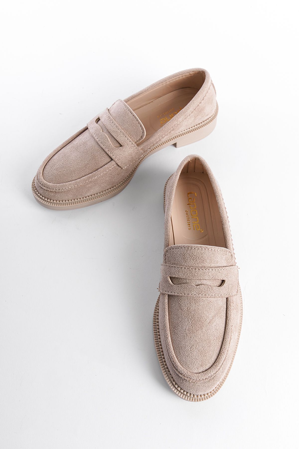 لوفر نود زنانه کفش های Loafer اورجینال Capone Outfitters
