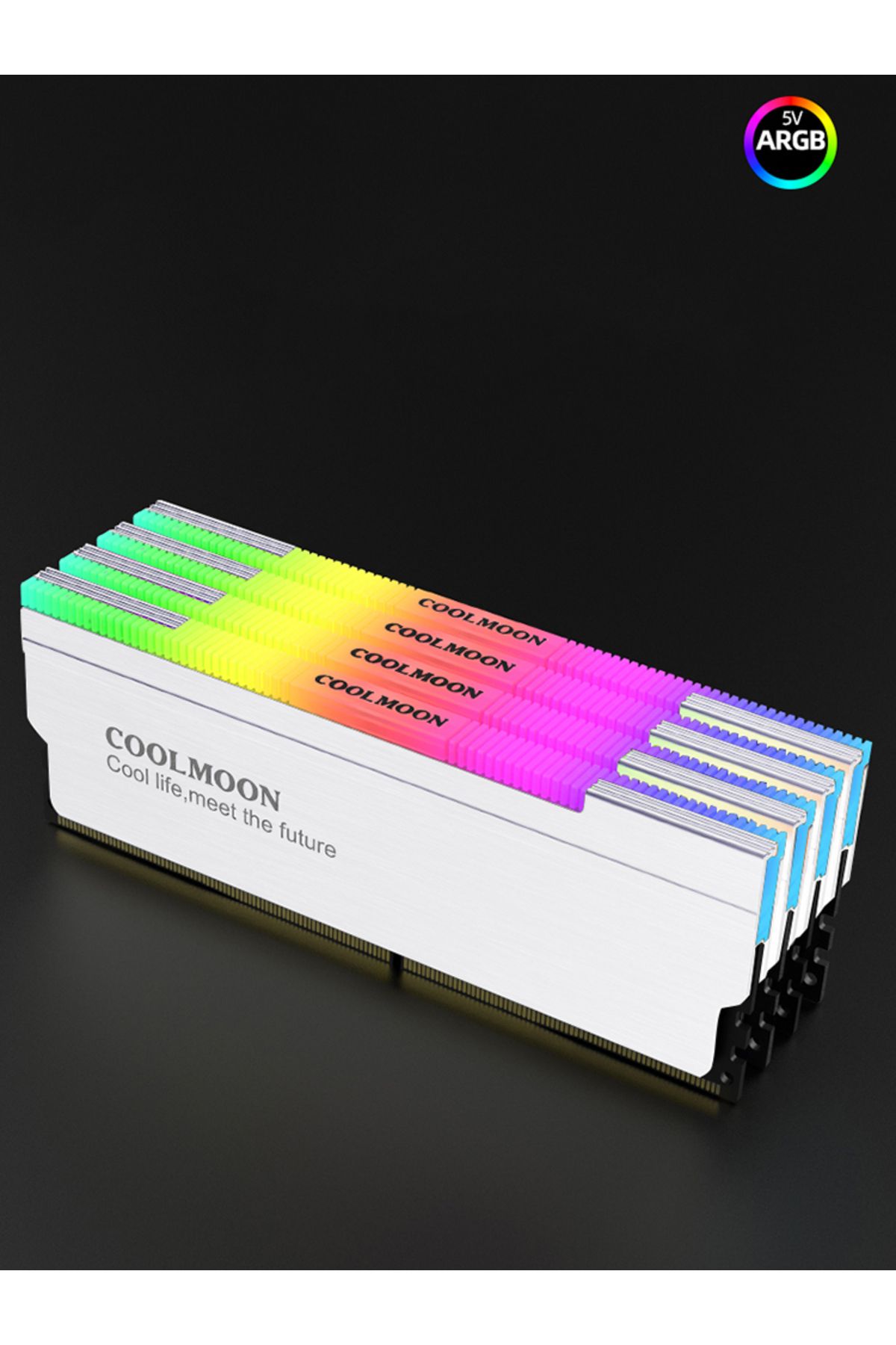 Choice-مبدد حرارة ذاكرة الوصول العشوائي ARGB 5V-3PIN Aura Sync DDR4 DDR3 مع وسادة حرارية من السيليكون للمكتب... 8