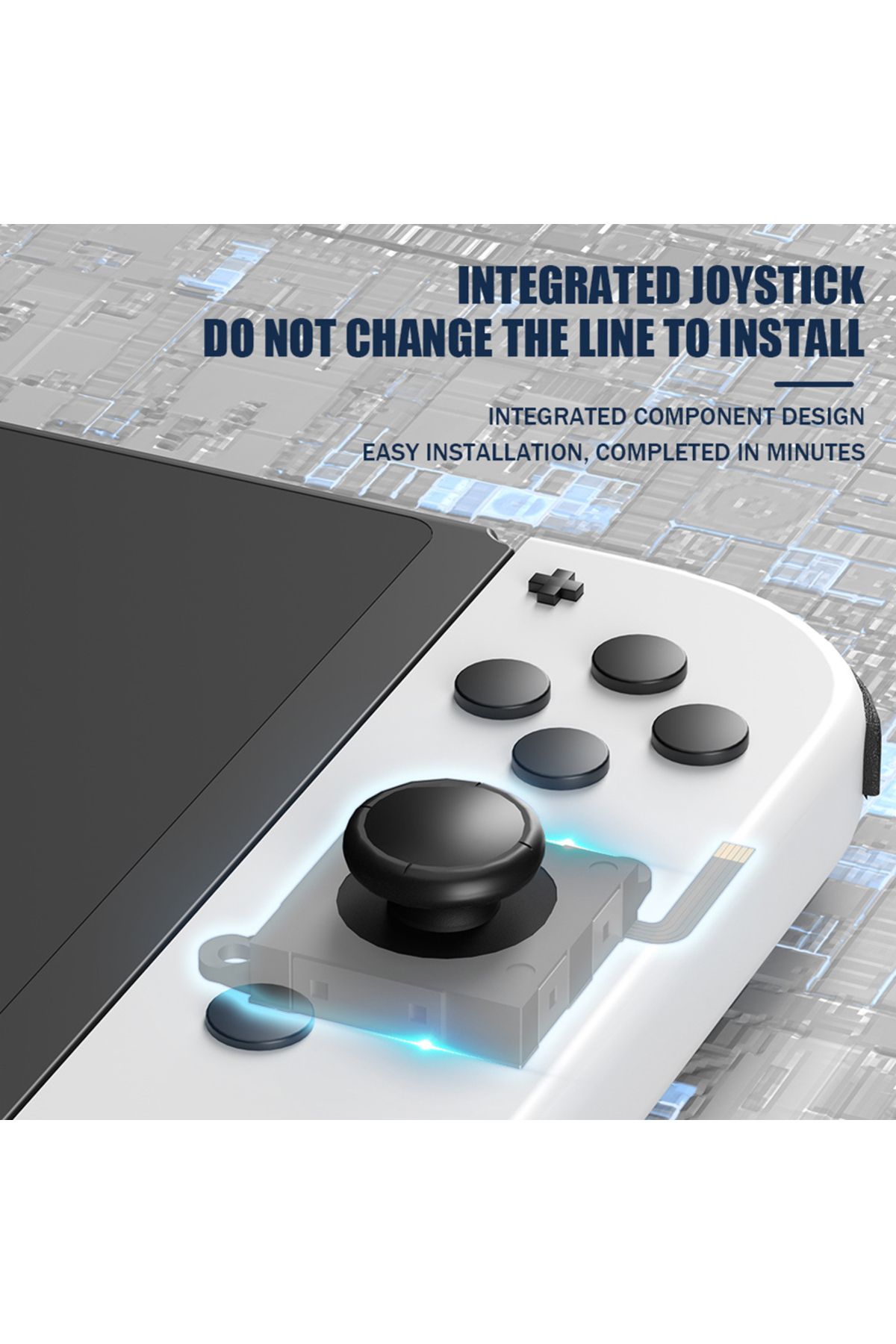 APWIKOGER-Hall Effect Joystick No Drifting 3D Analog Stick Sensor Potentiometer Module Higher Sensitivity f... 4