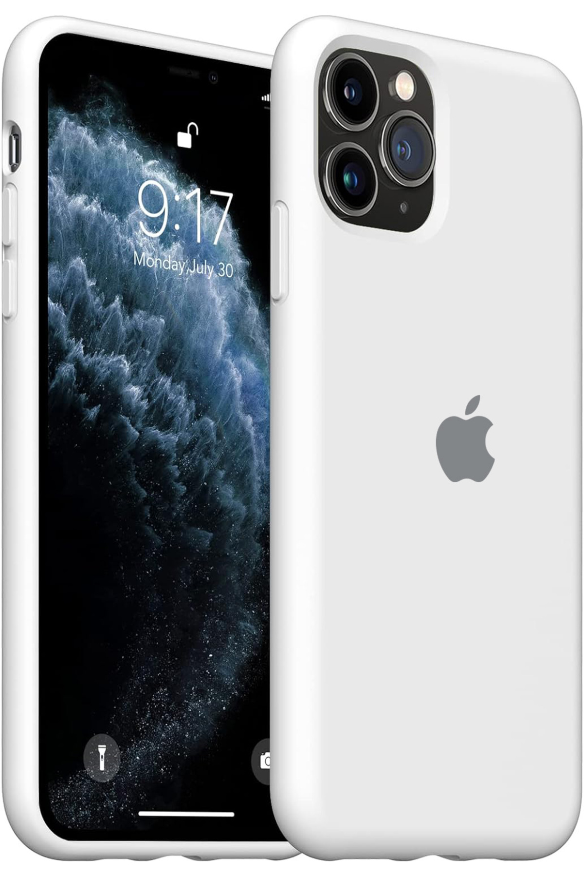 izzytech iPhone 11 Pro Max Uyumlu Dayanıklı Astar Yumuşak Logolu