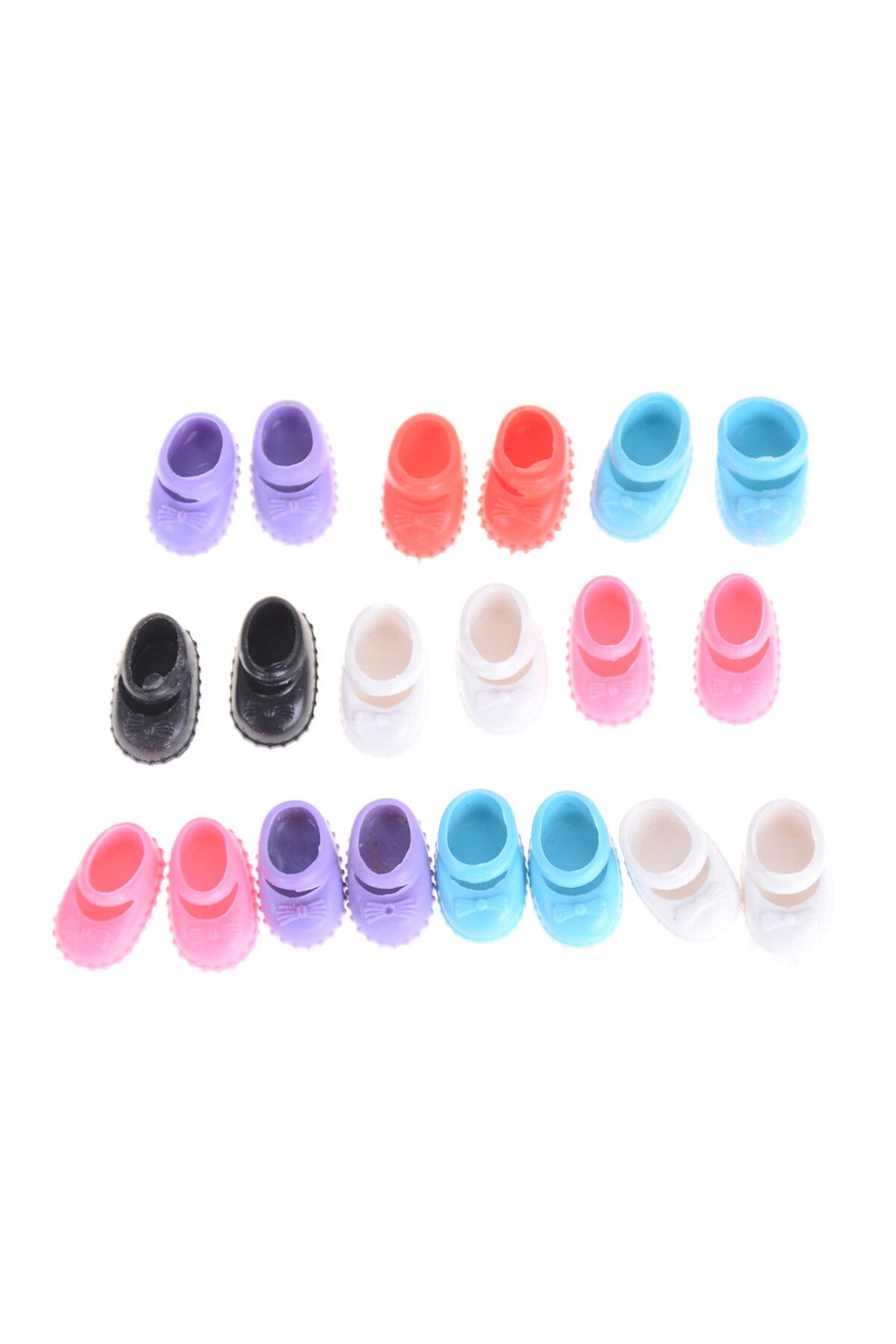 ZTOYL-5Pairs 12cm Doll Shoes Accessories Kelly Doll Confused Doll Shoes Kids Gift Toy 7