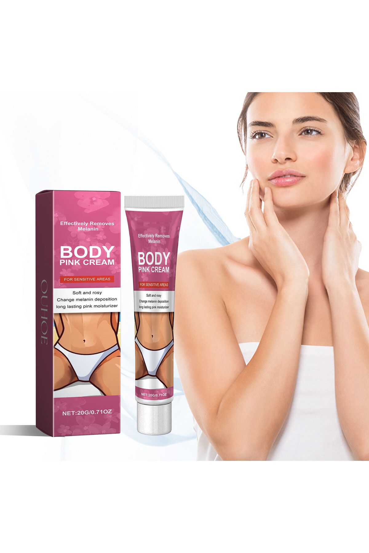 Choice-Bleaching Body Cream Inner Thigh Private Parts Bleach Serum Brighten Butt Lightening Emulsion Int... 3