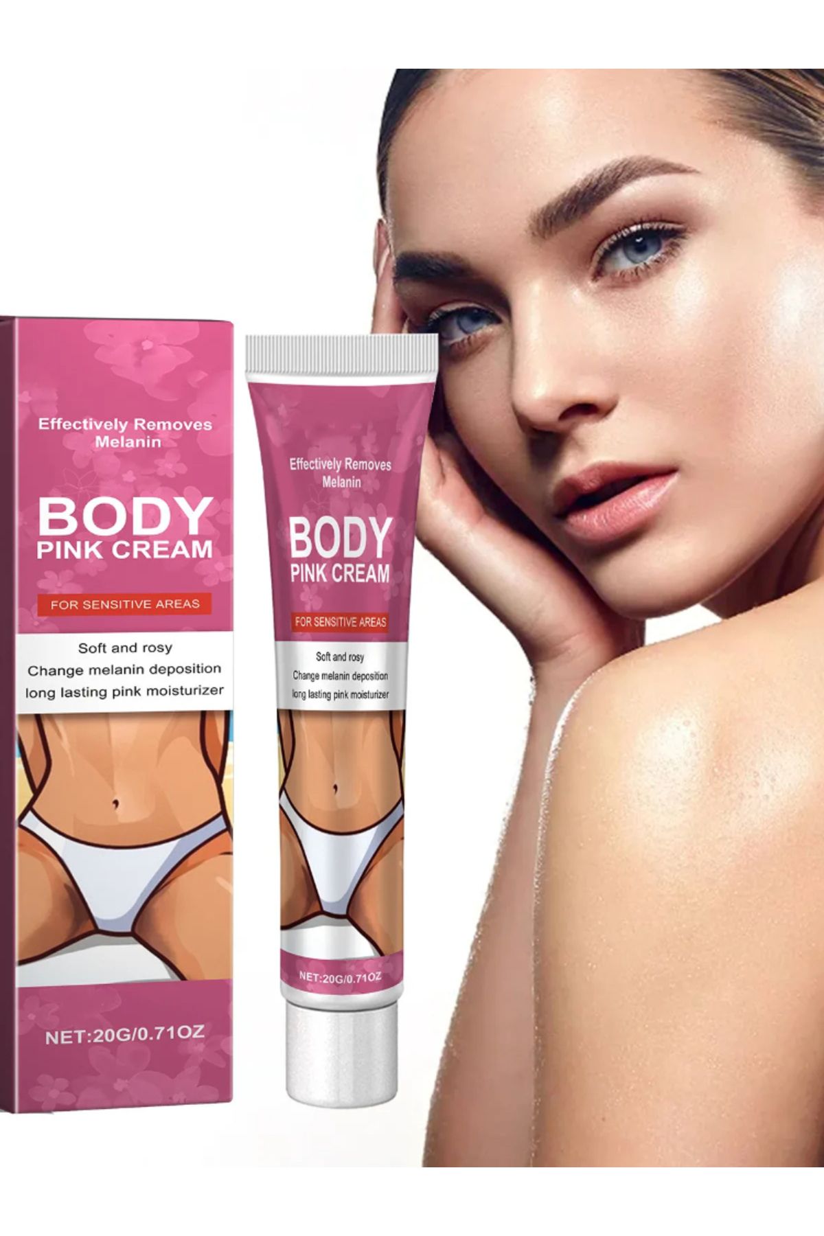 Choice-Bleaching Body Cream Inner Thigh Private Parts Bleach Serum Brighten Butt Lightening Emulsion Int... 7