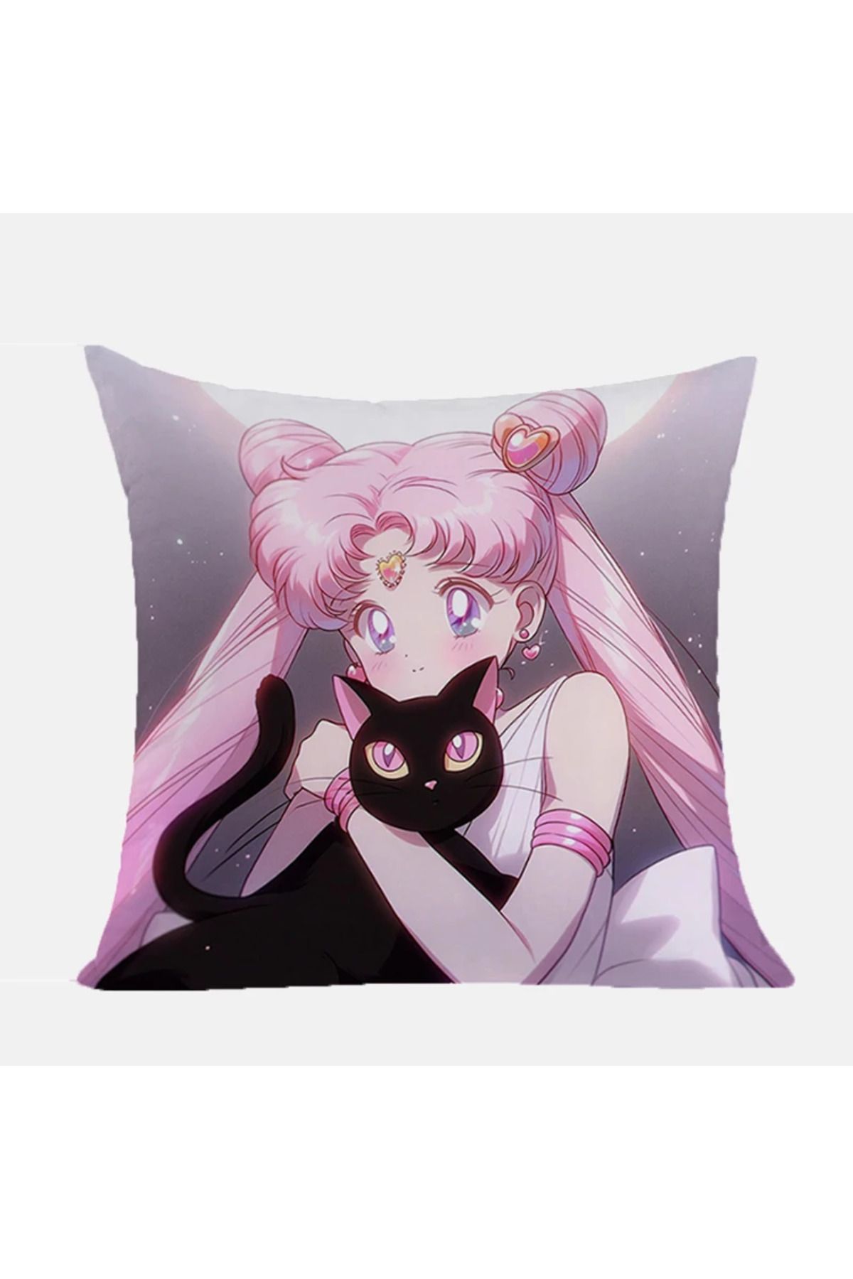 Laumango-Pillowcase Pink Sailor Moon Anime Pillow Cover Decorative Cushion Covers for Bed Pillows Fall Dec... 8