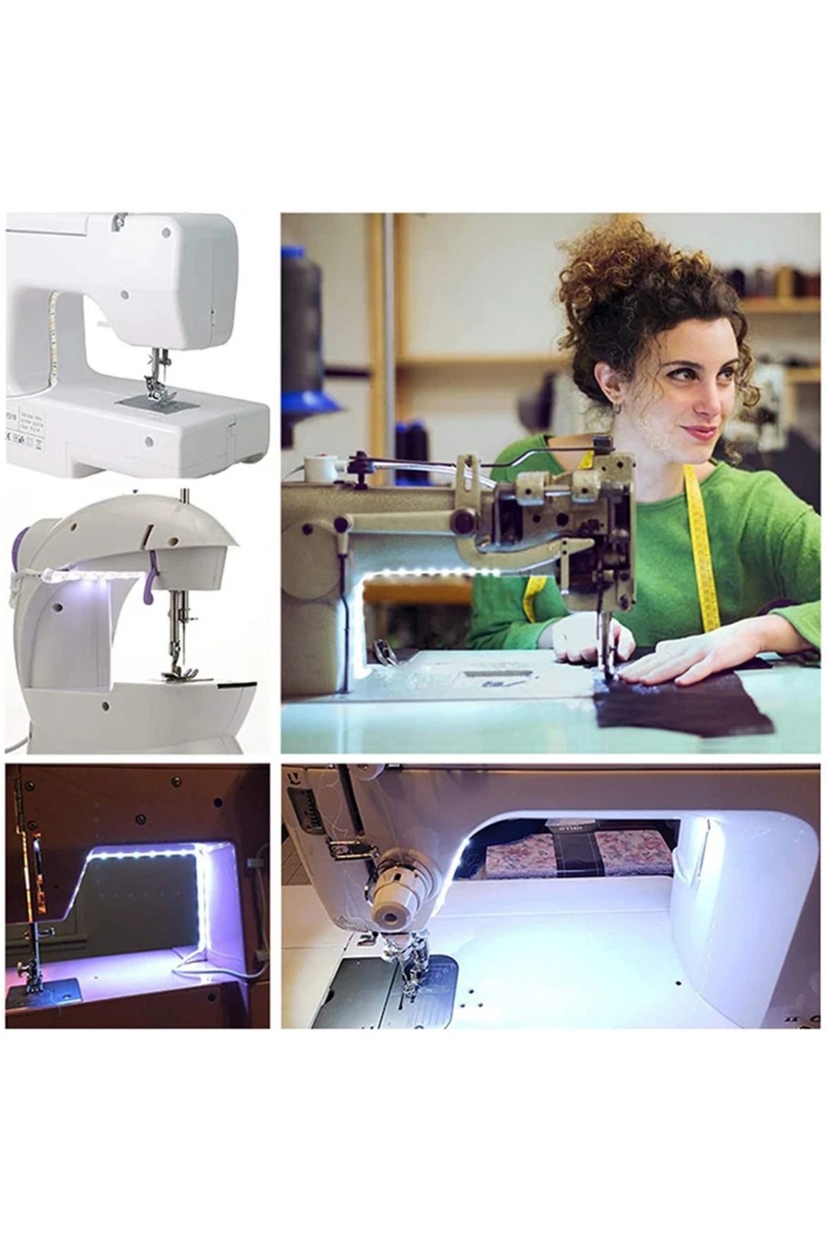 Choice-USB 5V 1m 2m 3m LED Sewing Machine Light Strip Kit SMD2835 White Lighting With Touch Switch Flexi... 5