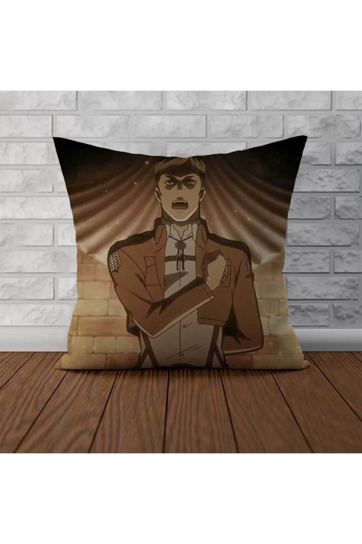 Choice-Decorative Pillowcases 40x40 Attack on Titan Body Pillow Cover 40x40 45x45 Cushions Covers for Be... 5