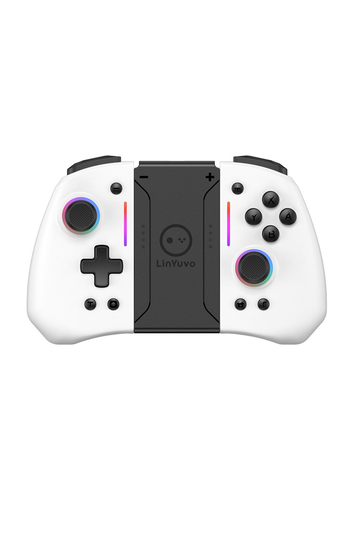 POWKIDDY-LinYuvo KS42 Meteor Light Wireless Joy-pad with 8 Color RGB Lights for Switch/Lite/OLED, with Pro... 8