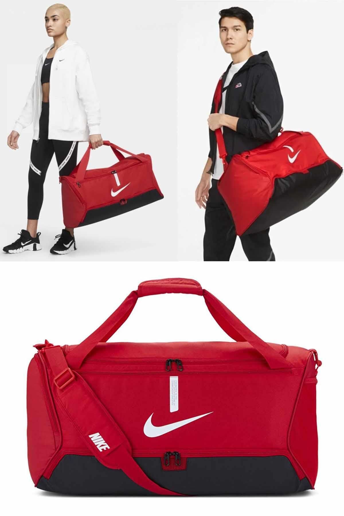 Nike Spor Çantası B7 (M) 60 Lt 64(U)x30(G)x31(Y) Unisex Spor Ve Seyehat Çantası Nk8090rs-kırmızı