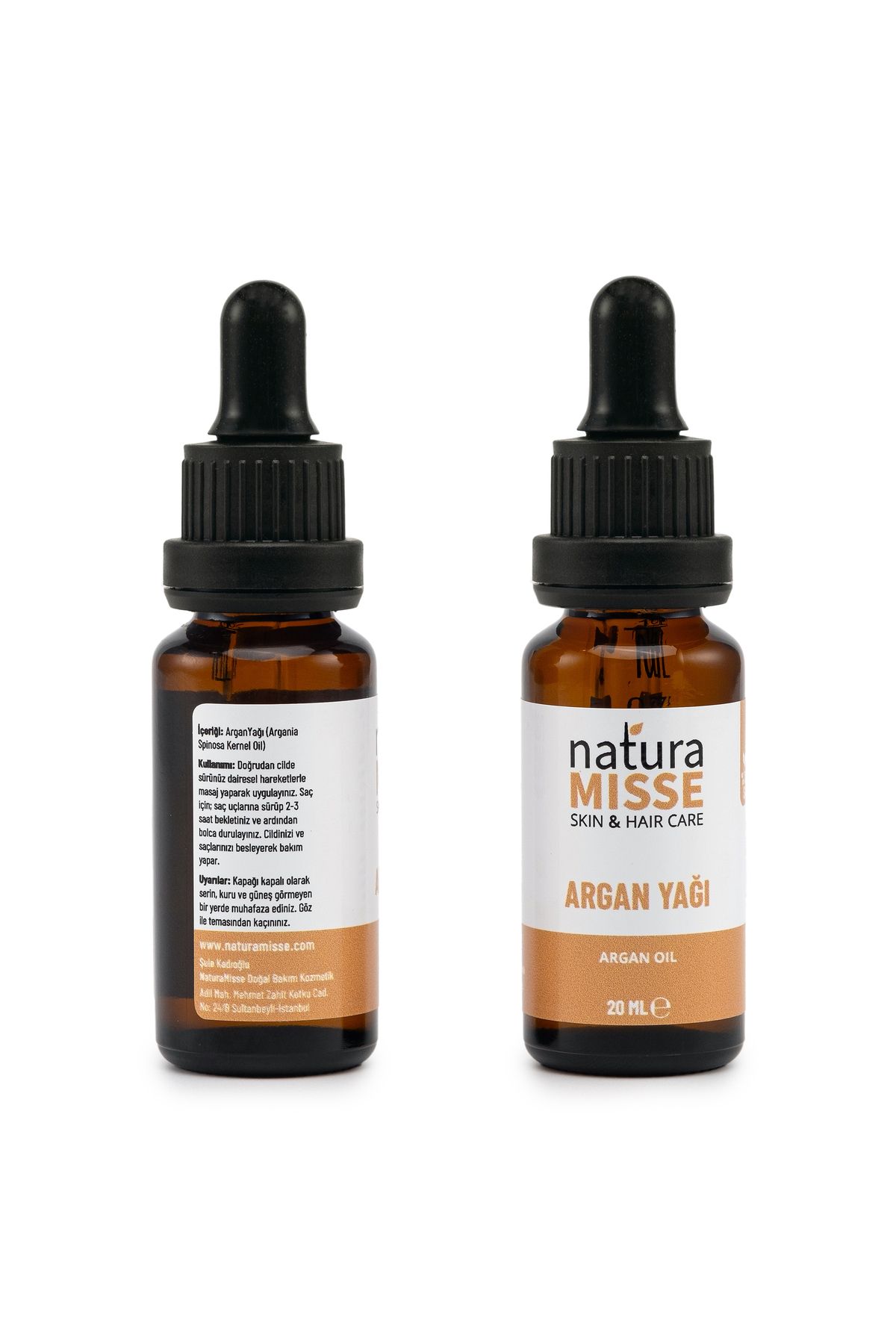 NaturaMisse-20 ml Argan Oil - Cold Pressed Pure 3