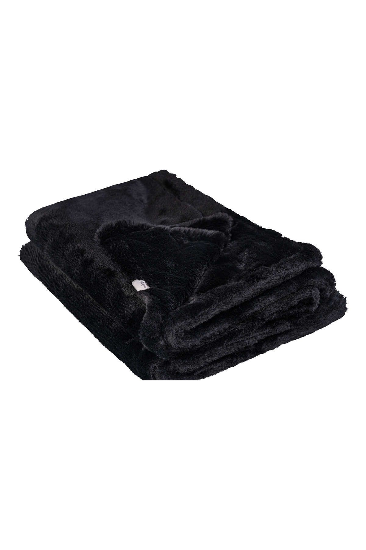 Pet Comfort-Lodix Mira Black Dog Blanket - m 70X100Cm 476123 4