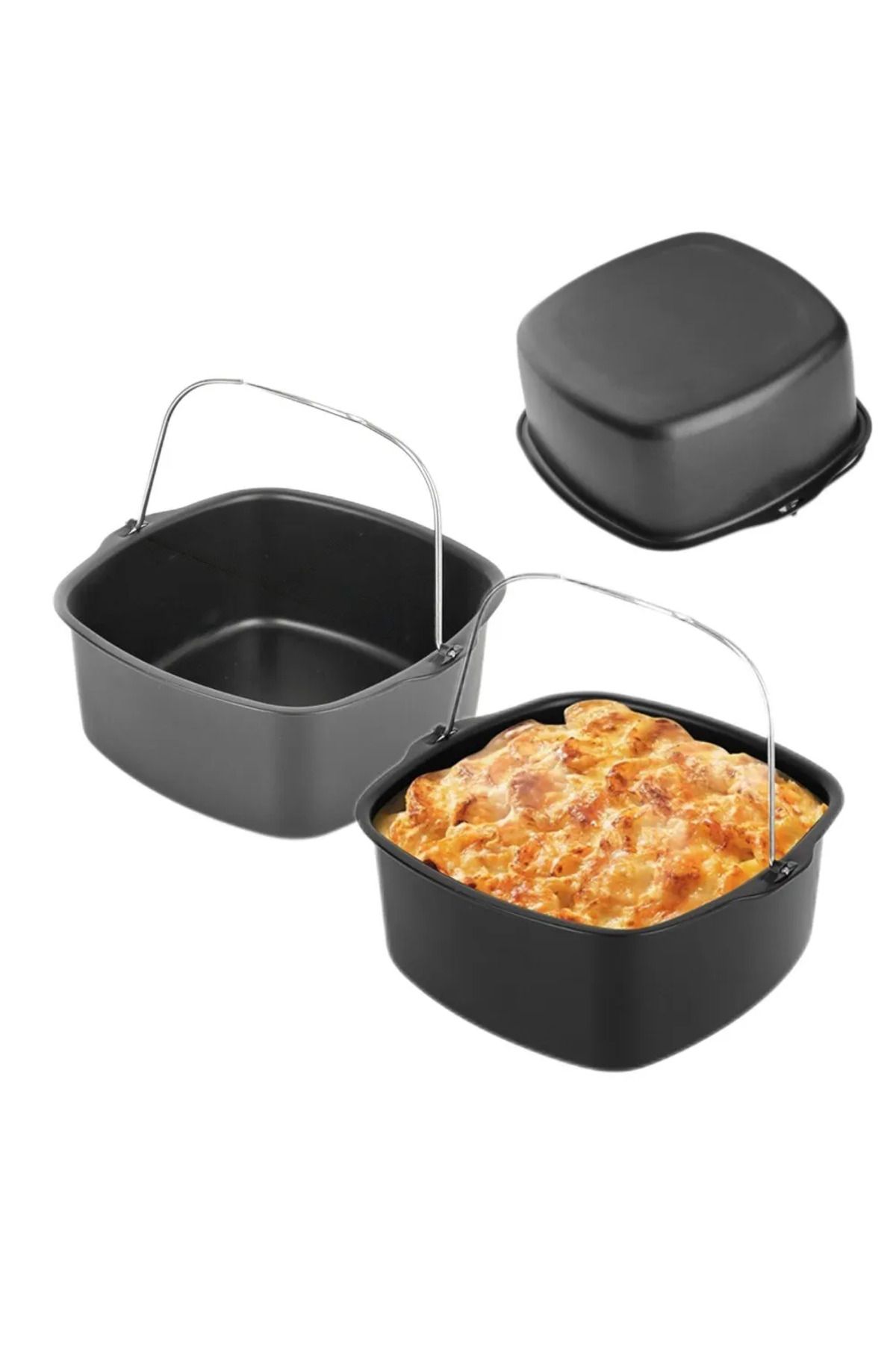 Choice-Air Fryer Non-stick Cake Baking Tray Basket for Philips Baking Dish Pan Air Fryer Kitchen Airfrye... 2