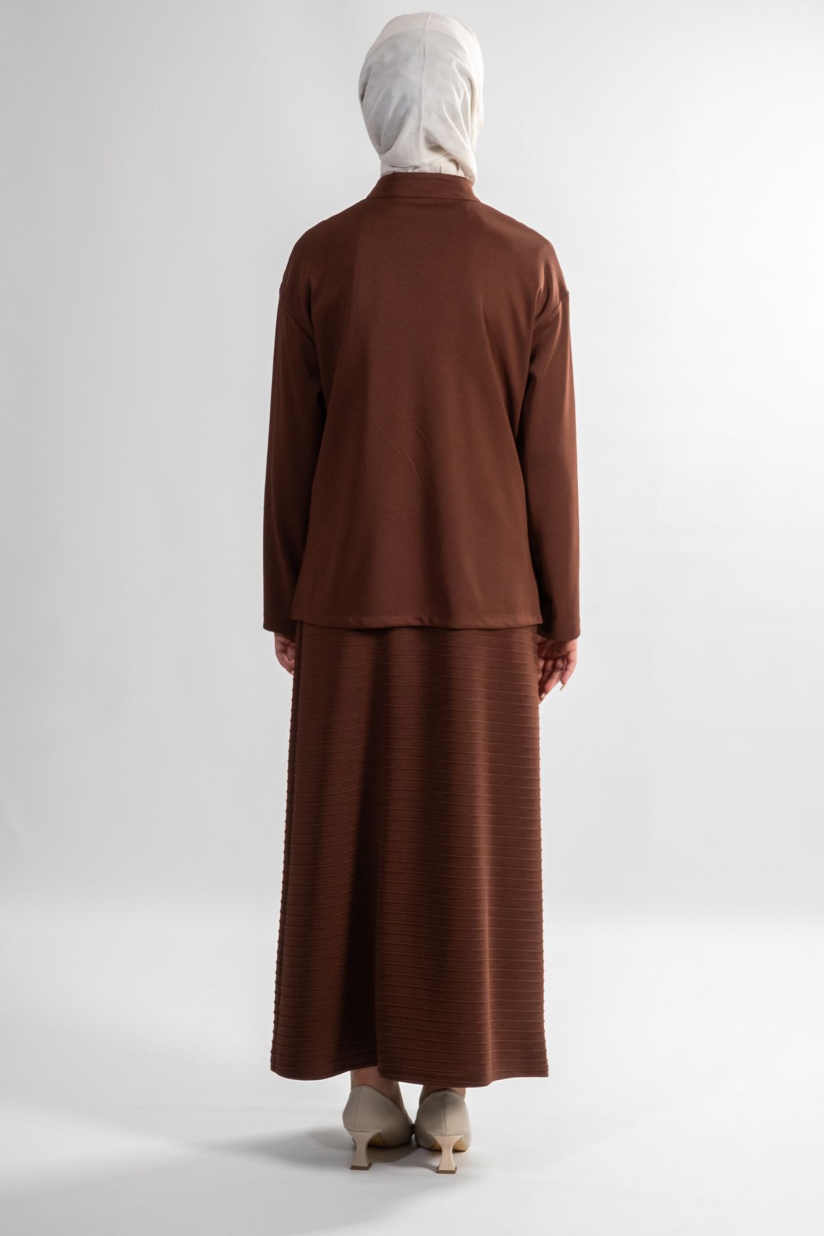 Armine-2024-2025 Autumn-Winter New Season Hijab Bottom-Top Set 5