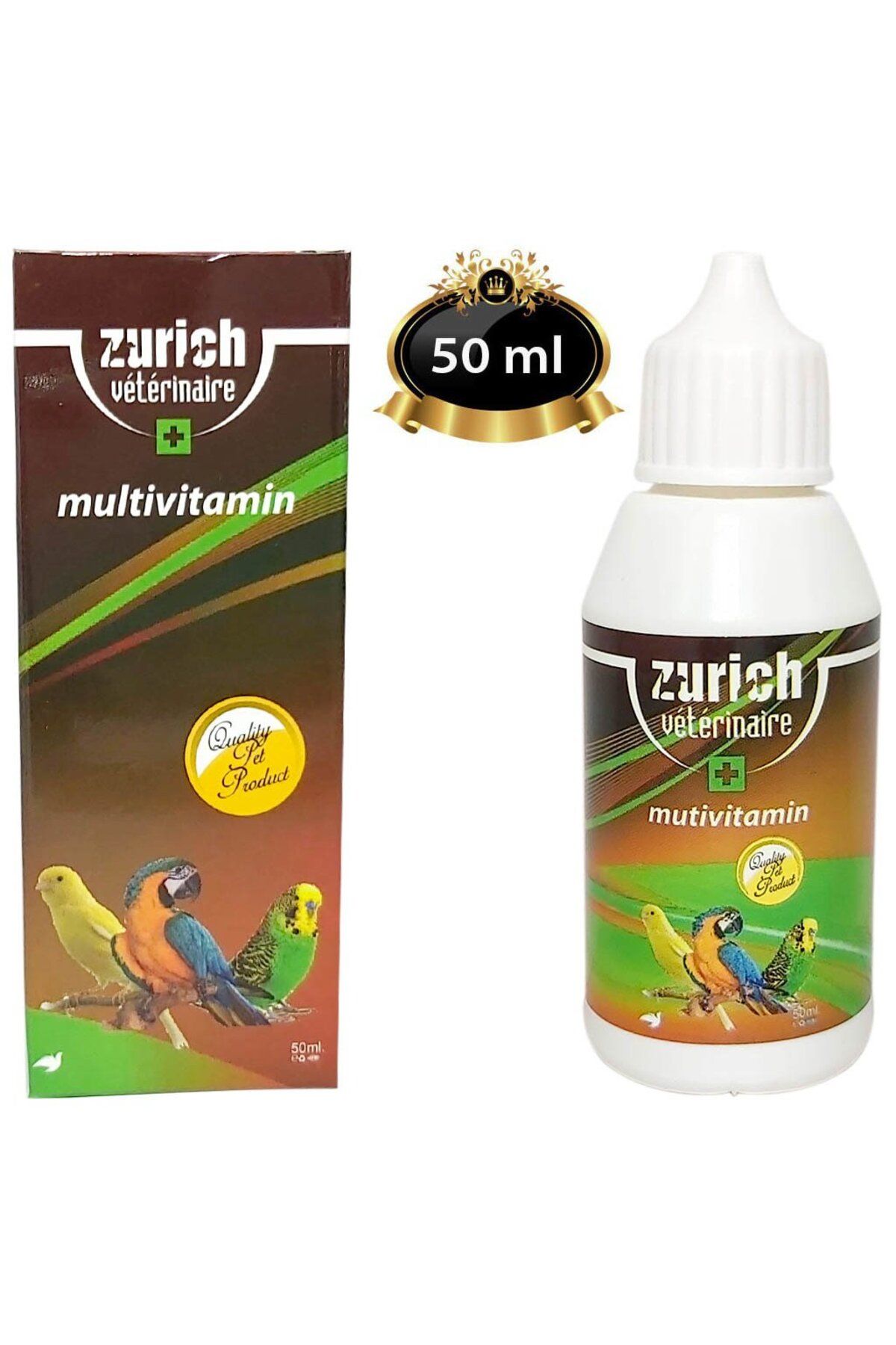 Zurich Bird Kuşlar için Multivitamin 50 Ml