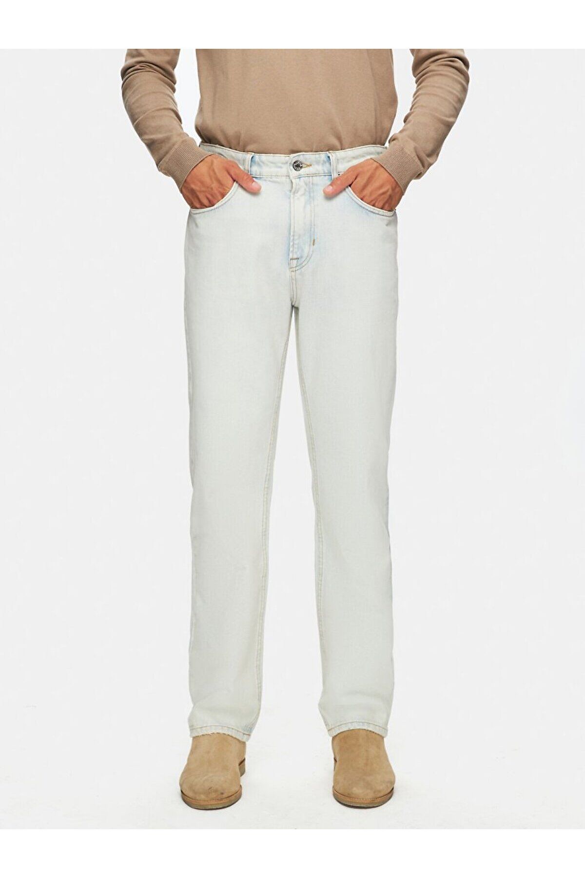 Ltb-Mailey Mid Rise Straight Trousers 2