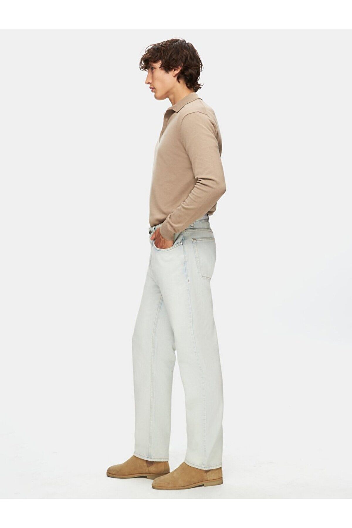 Ltb-Mailey Mid Rise Straight Trousers 4