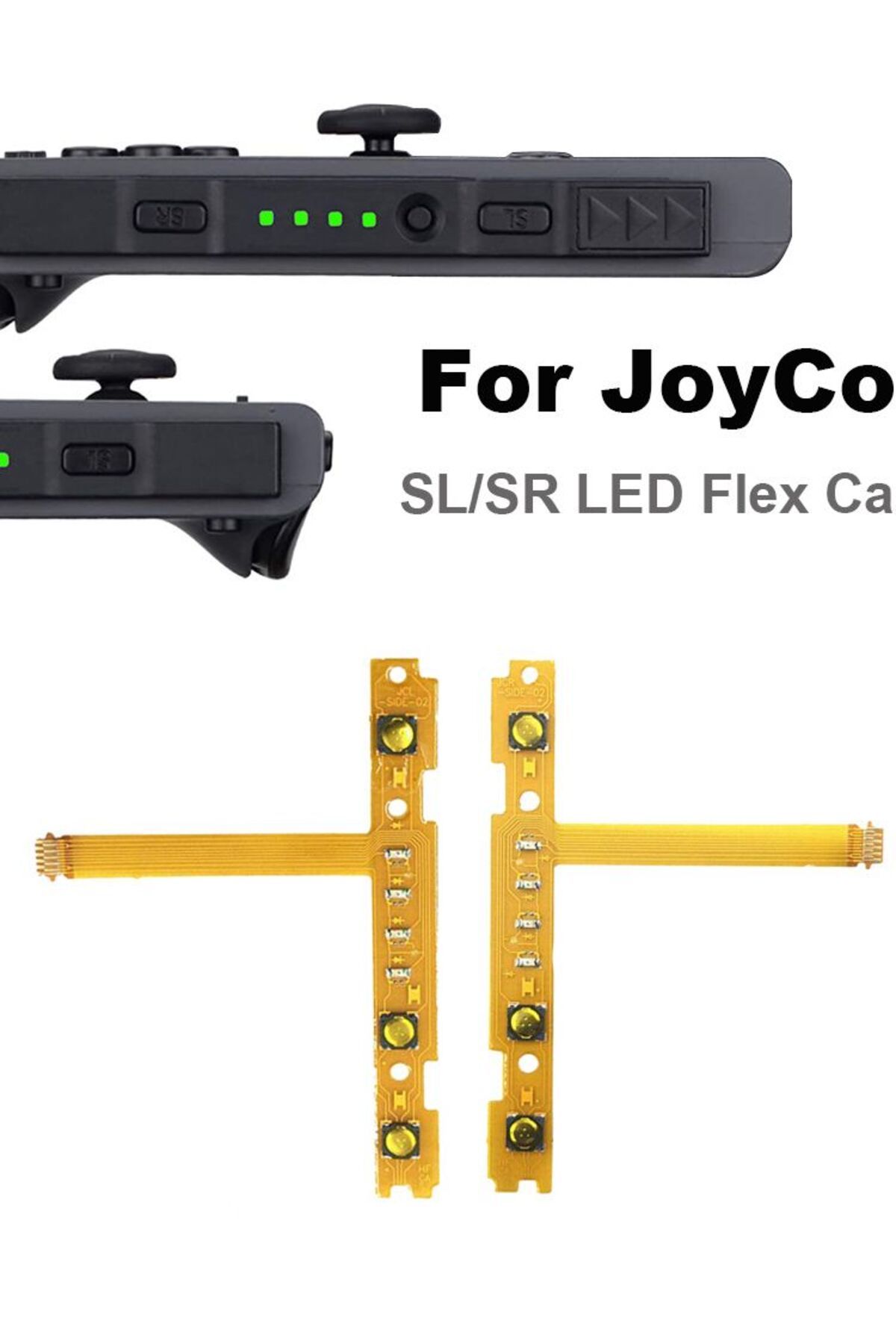 Choice-2Pcs L/R SL SR Button Key Flex Cable Replacement Parts For Nintendo Switch Joy-Con  /JoyCon 8