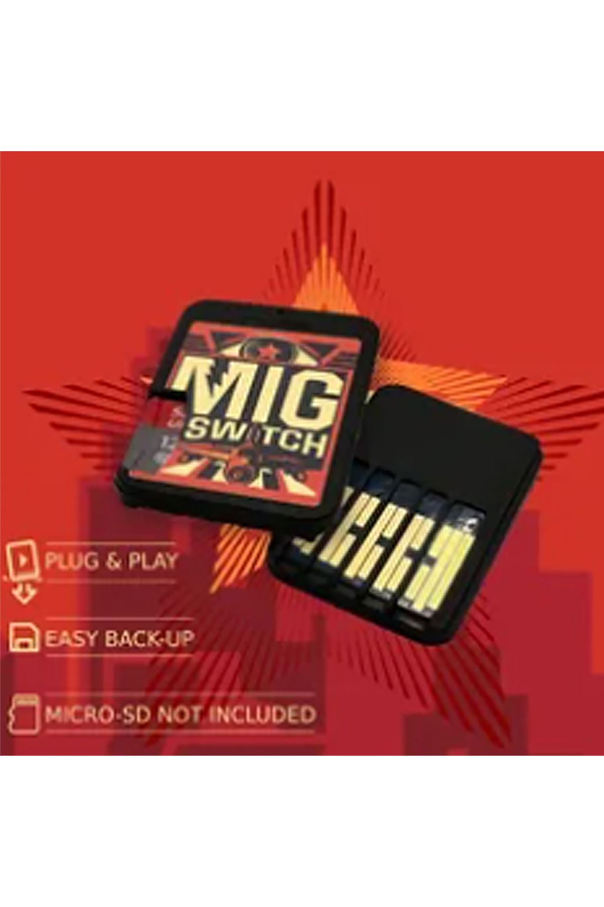 KOOGIS-Mig Switch V2 NS MigFlash Cart plug&play Modified Chip migswitch v2 3