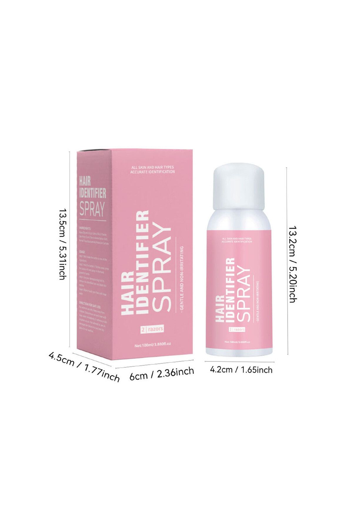 Choice-Hair Identifier Spray For Face Dermaplaning,to Show Facial Hair-Facial Hair Identifier Spray For ... 4