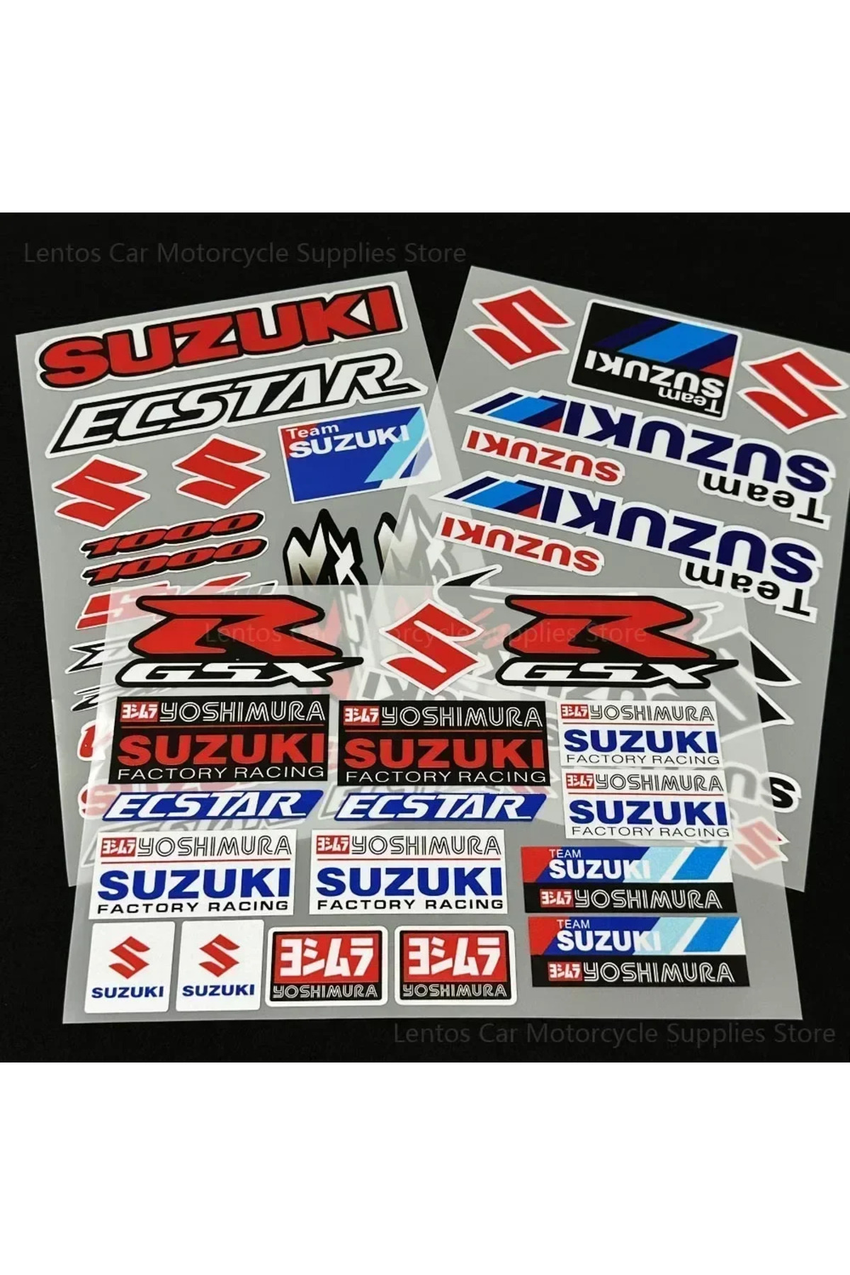 Choice For Suzuki Motorcycle Sticker Body Decal Logo Set Helmet Emblem