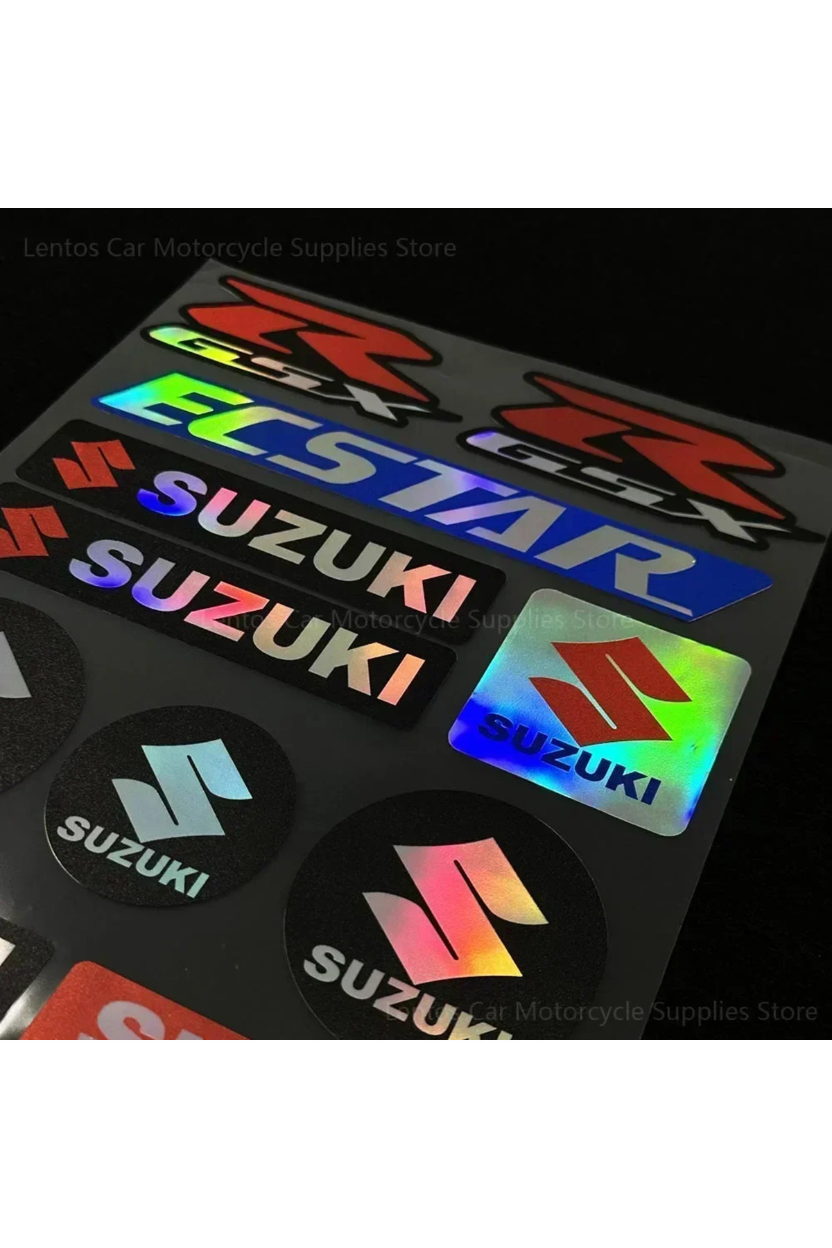 Choice For Suzuki Motorcycle Sticker Body Decal Logo Set Helmet Emblem