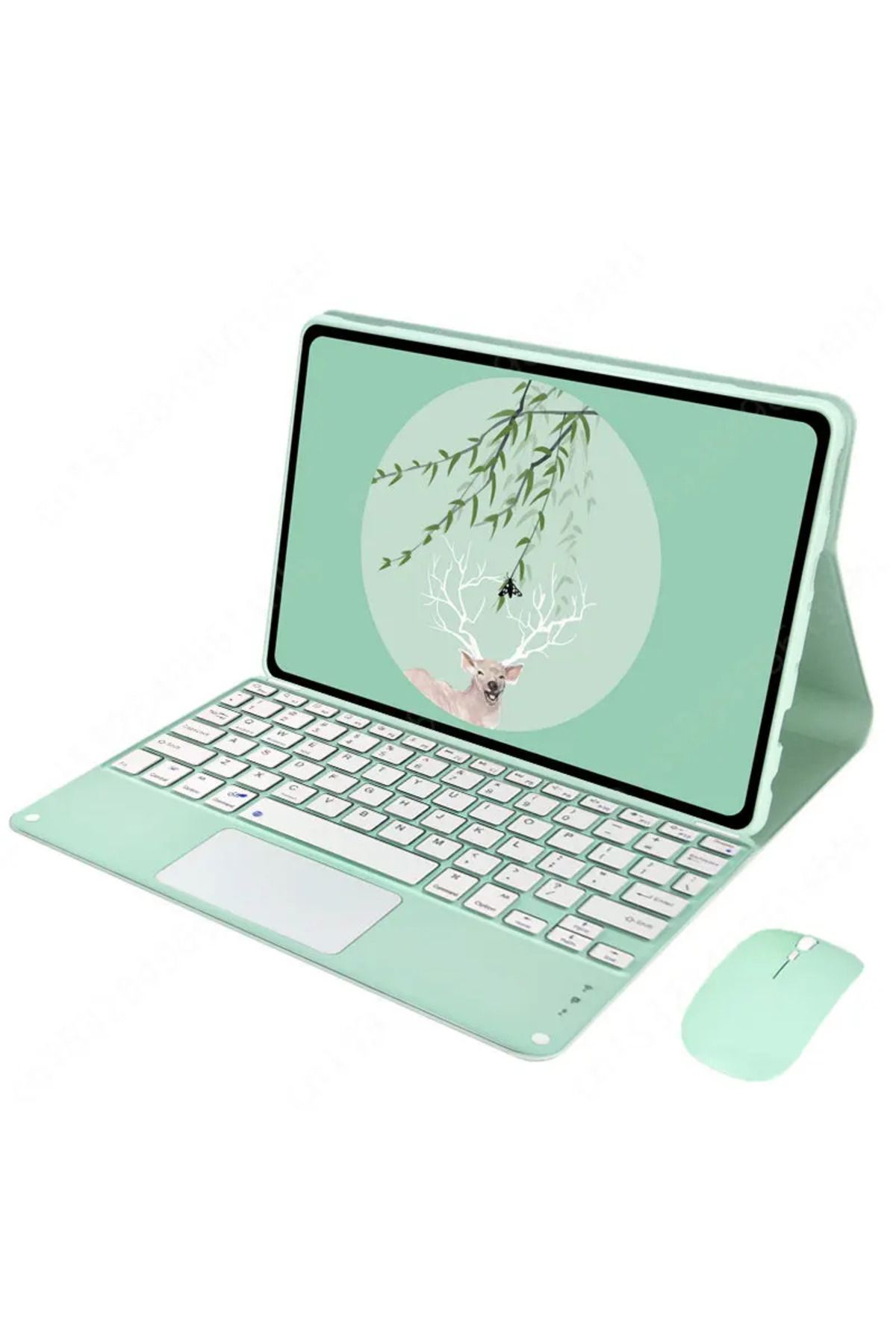 OUIO-For Xiaomi Redmi Pad pro 12.1'' 2024 Case Funda Bluetooth Keyboard Cover Magnetic Teclado Tablet ... 4