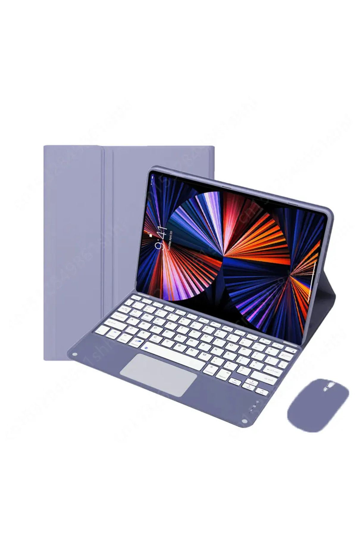 OUIO-For Xiaomi Redmi Pad pro 12.1'' 2024 Case Funda Bluetooth Keyboard Cover Magnetic Teclado Tablet ... 3
