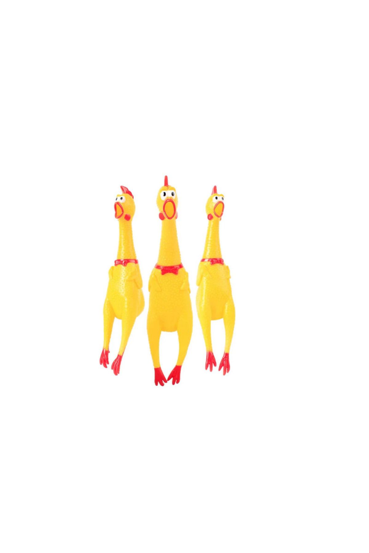 Choice-Yellow Screaming Chicken Dog Toys Novelty and Durable Chew Toy Sound Squeeze Screaming Toy 8
